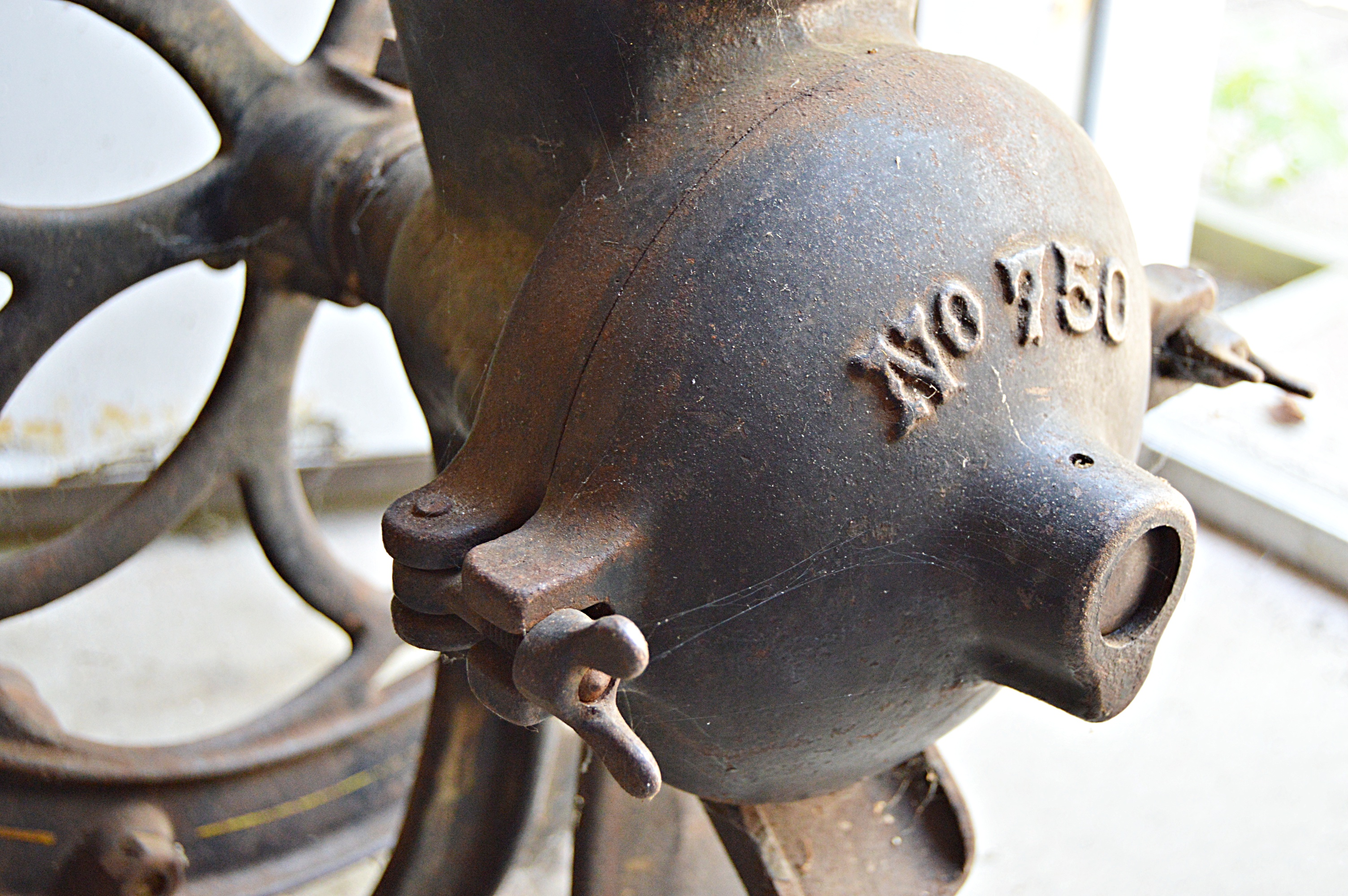 Antique Enterprise Cast Iron Coffee Grinder