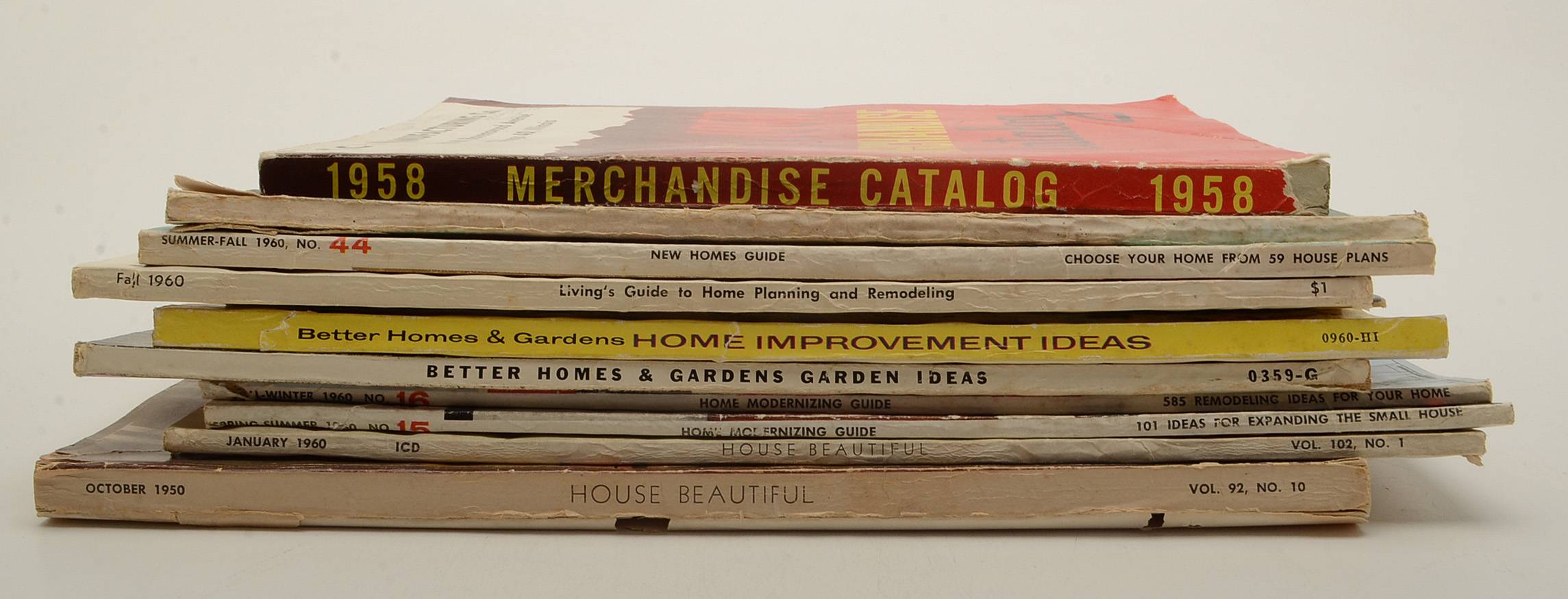 1950s-1960s Era Home Decorating Magazines and Catalogs