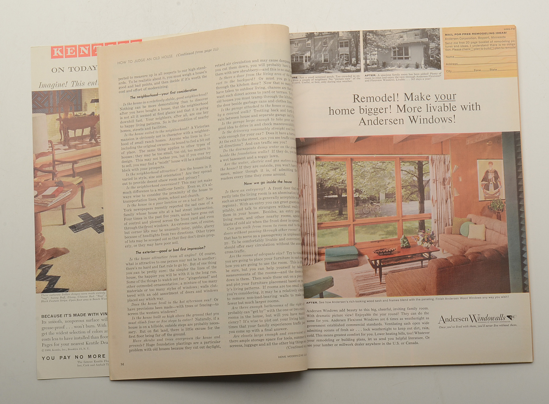 1950s-1960s Era Home Decorating Magazines and Catalogs