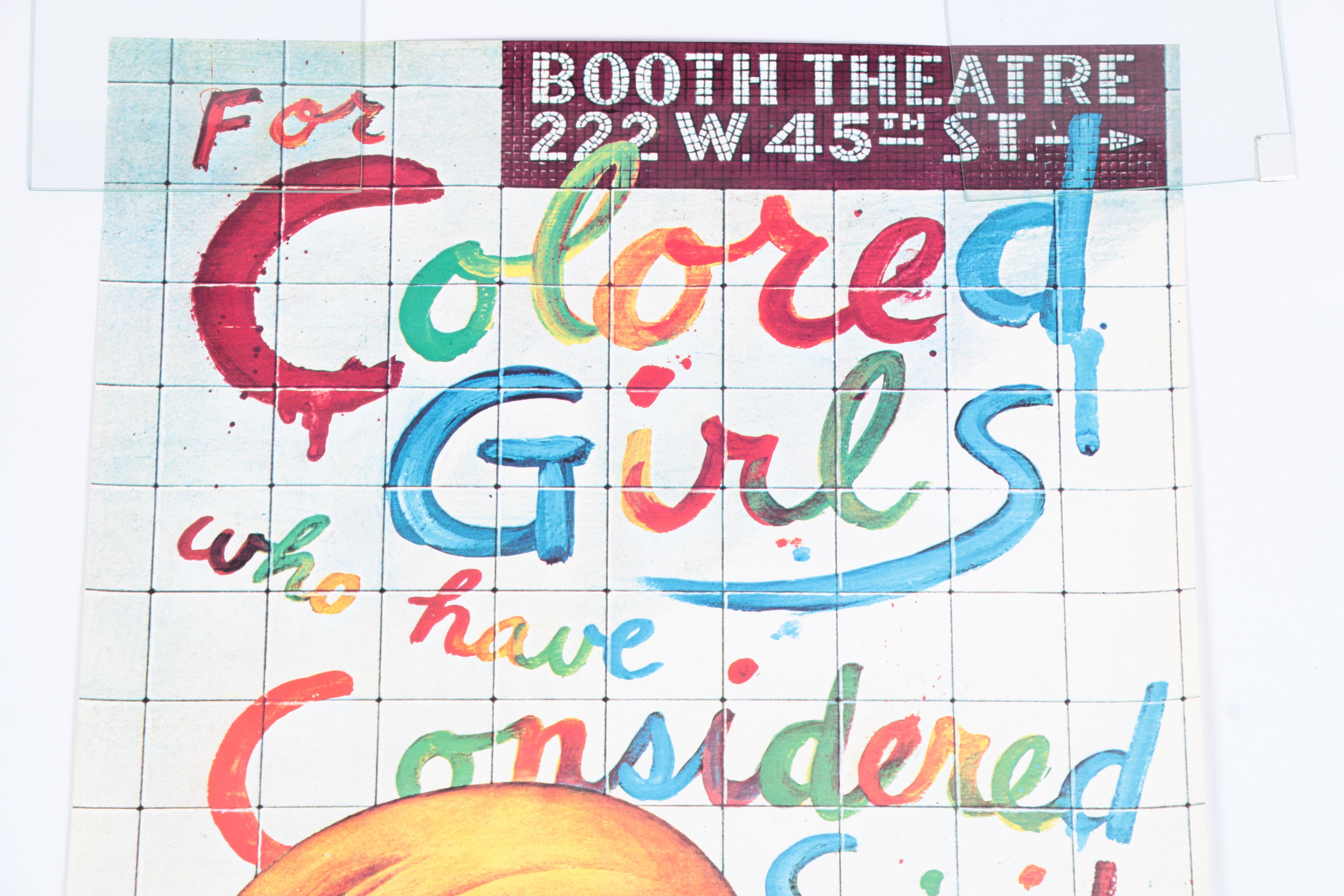 Posters "For Colored Girls Who Have Considered Suicide When the Rainbow Is Enuf"