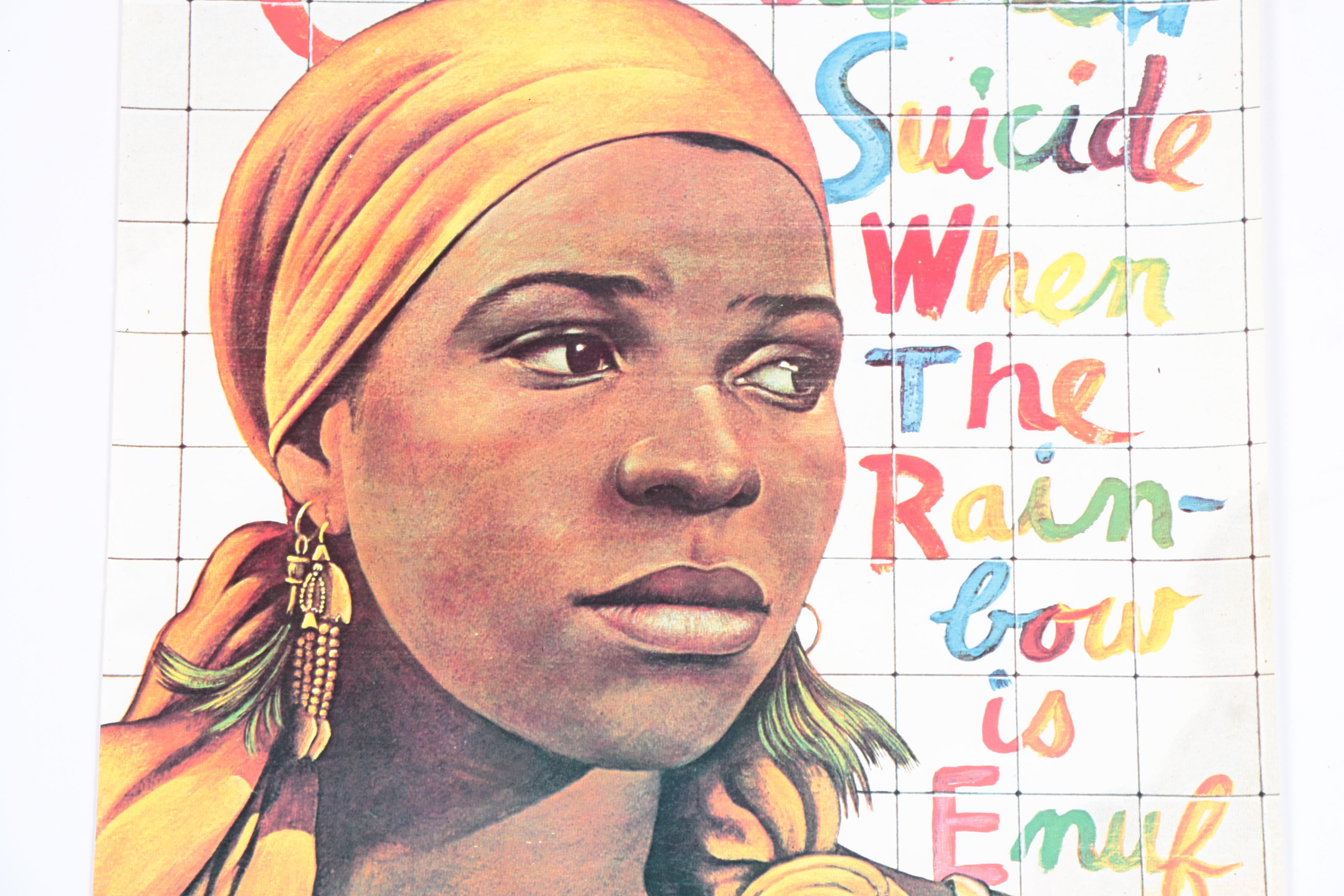 Posters "For Colored Girls Who Have Considered Suicide When the Rainbow Is Enuf"