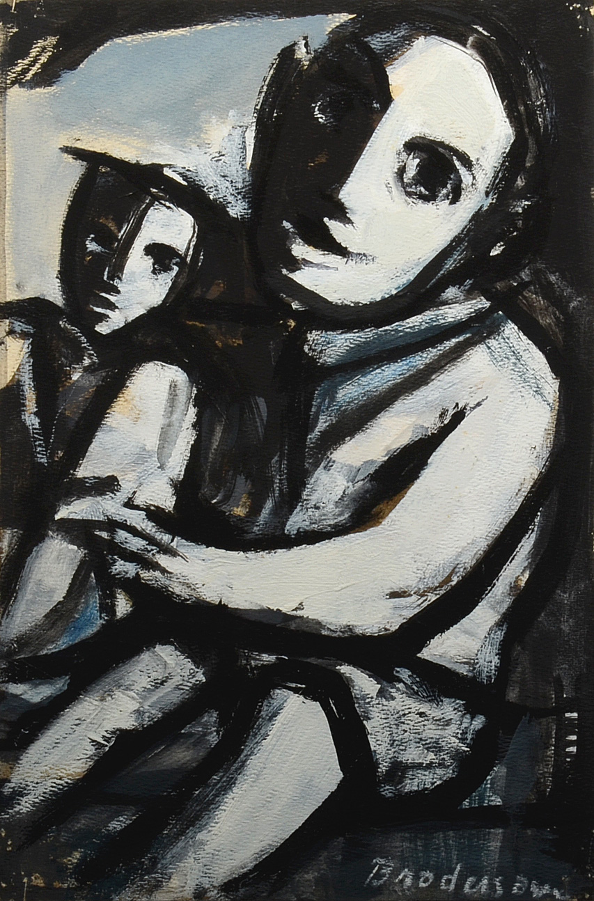 Robert Broderson Original Oil on Paper