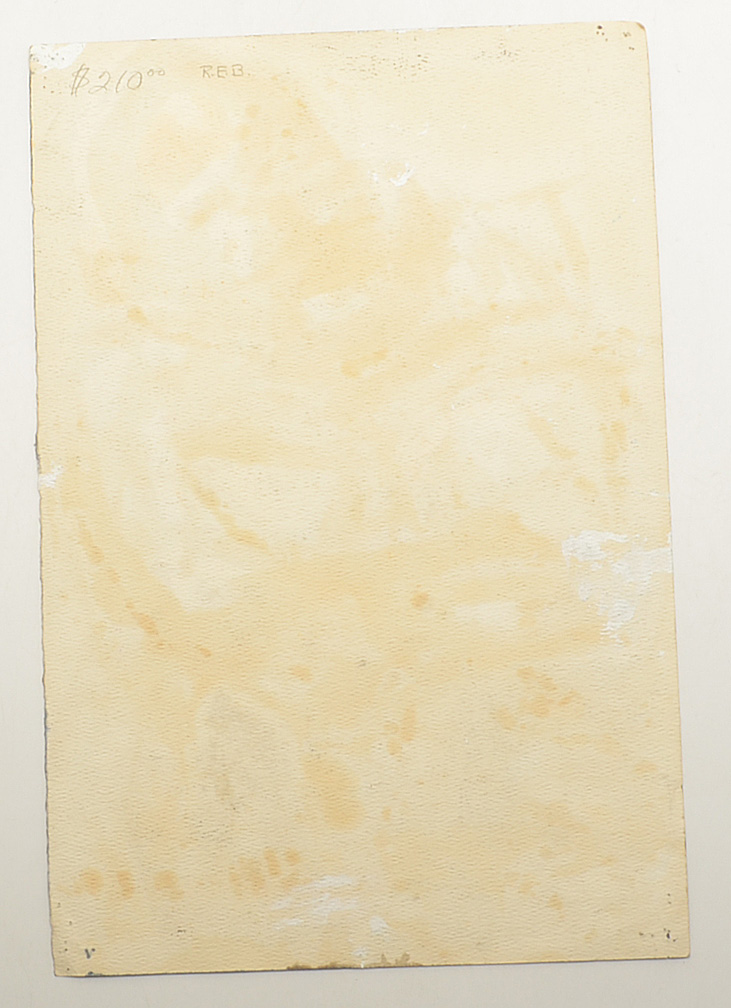 Robert Broderson Original Oil on Paper