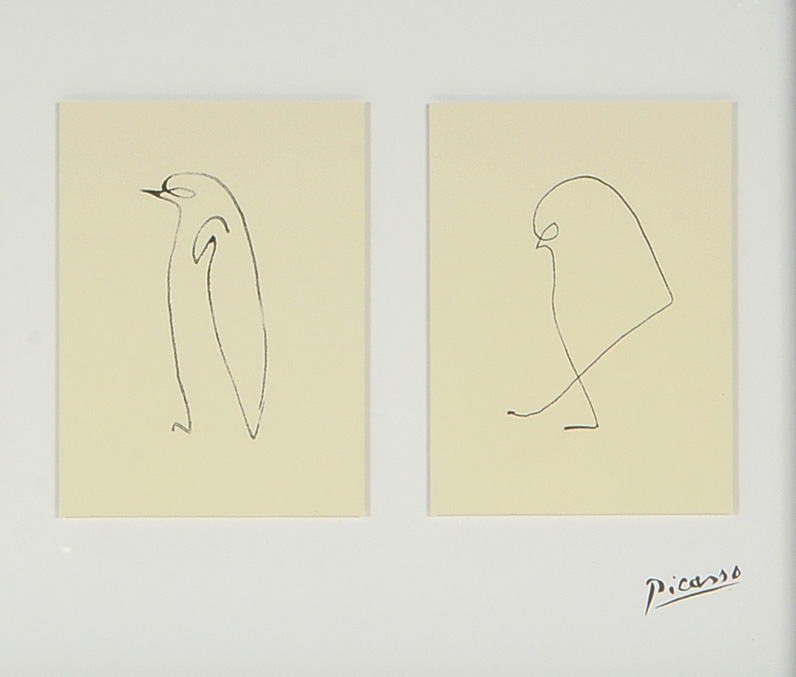 IKEA Display of Offset Lithograph Reproductions after Pablo