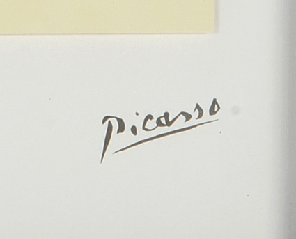 IKEA Display of Offset Lithograph Reproductions after Pablo