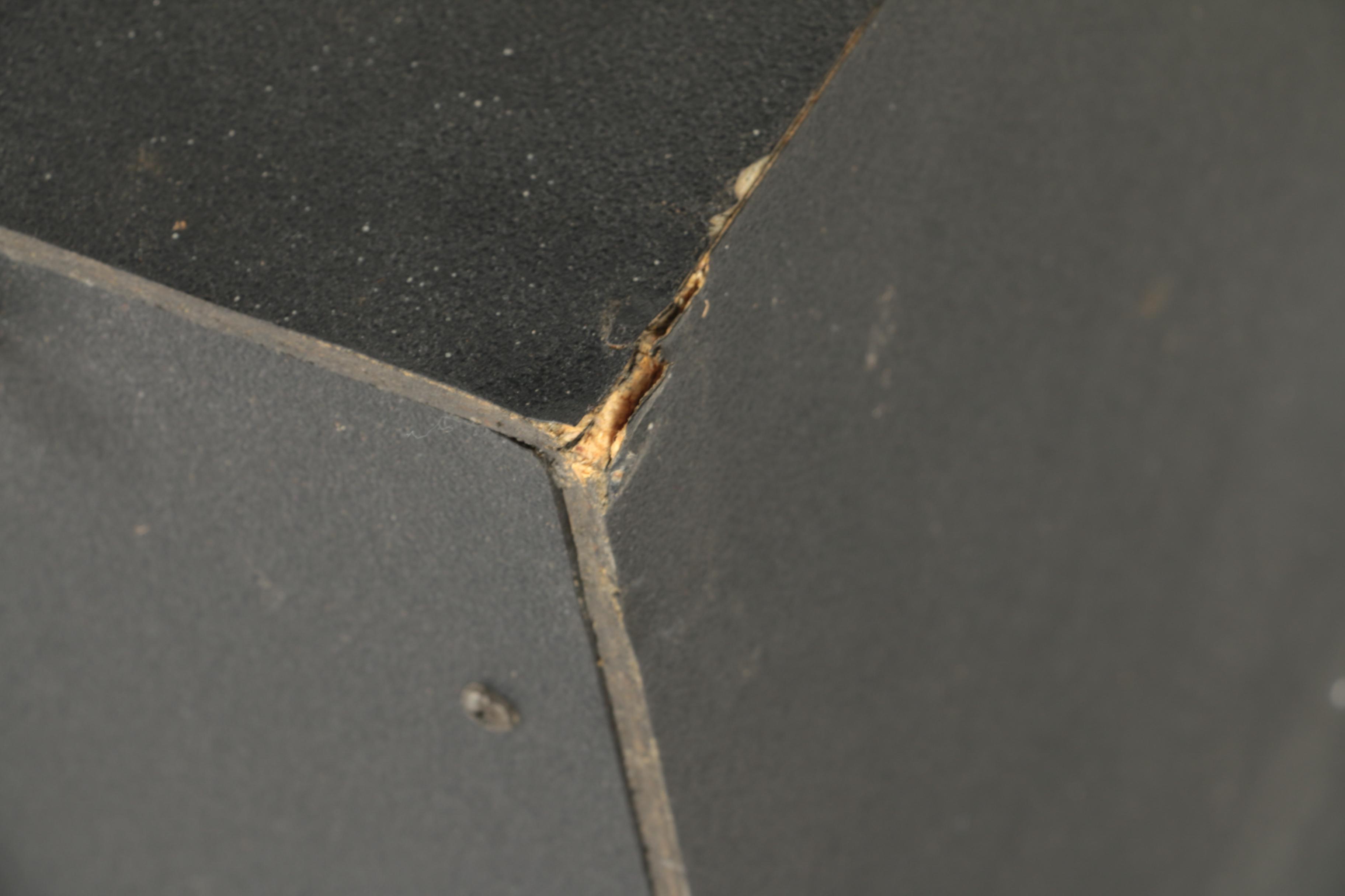 Two Black Bose Speakers