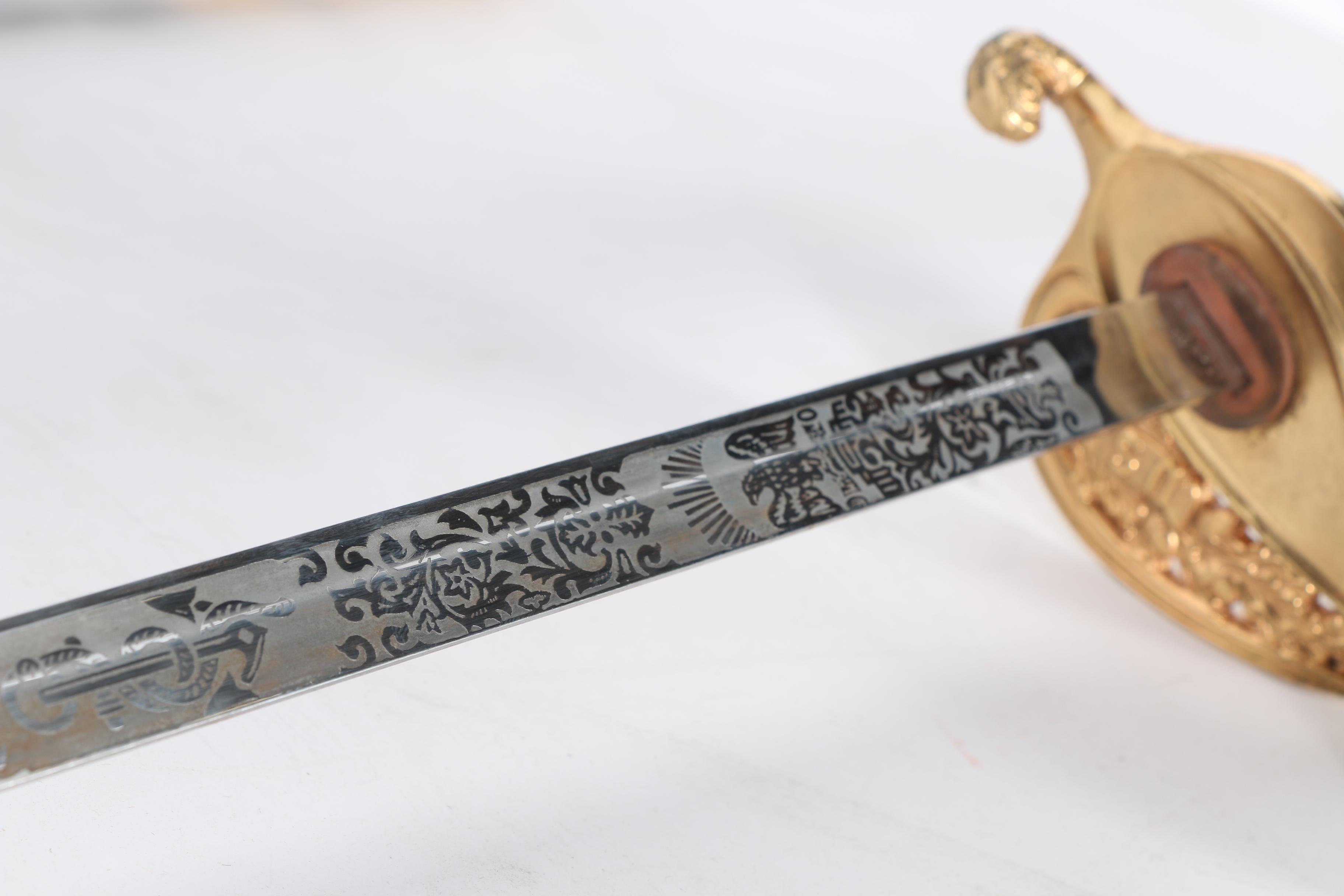 U.S. Navy Officer's Sword With Scabbard