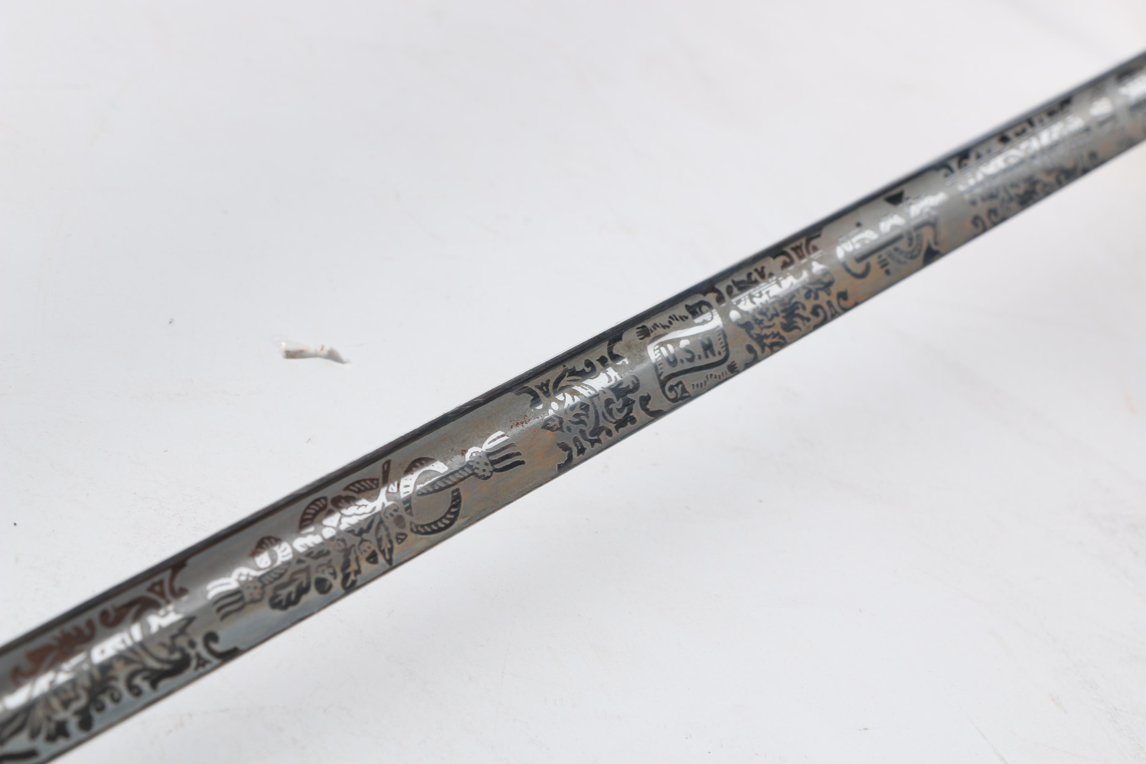 U.S. Navy Officer's Sword With Scabbard