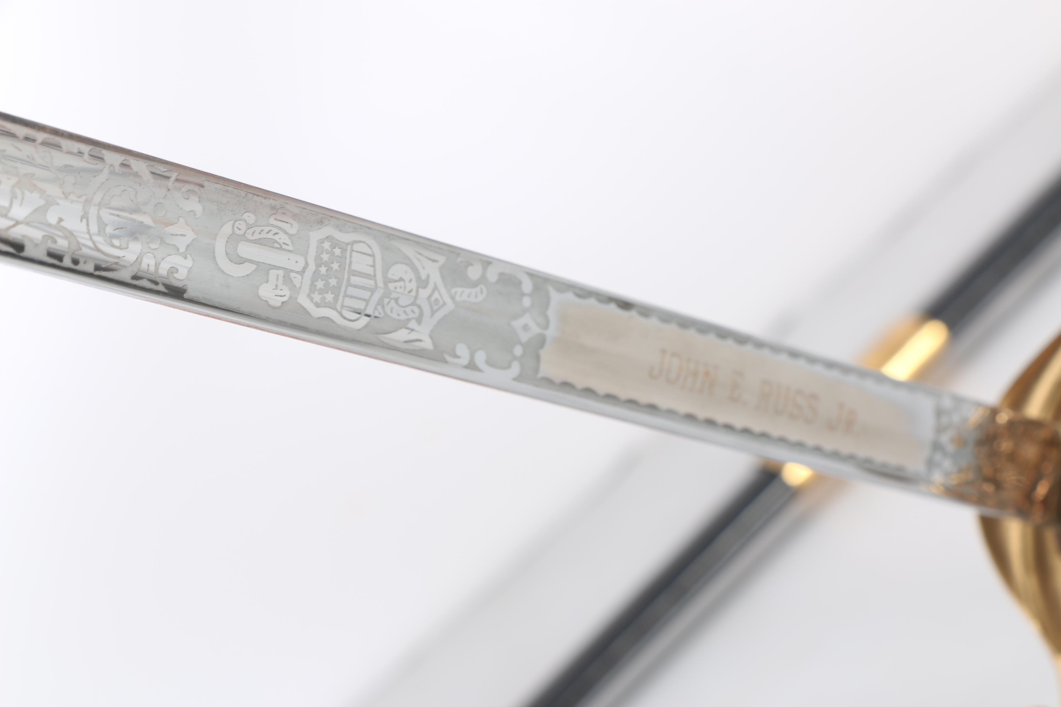 U.S. Navy Officer's Sword With Scabbard