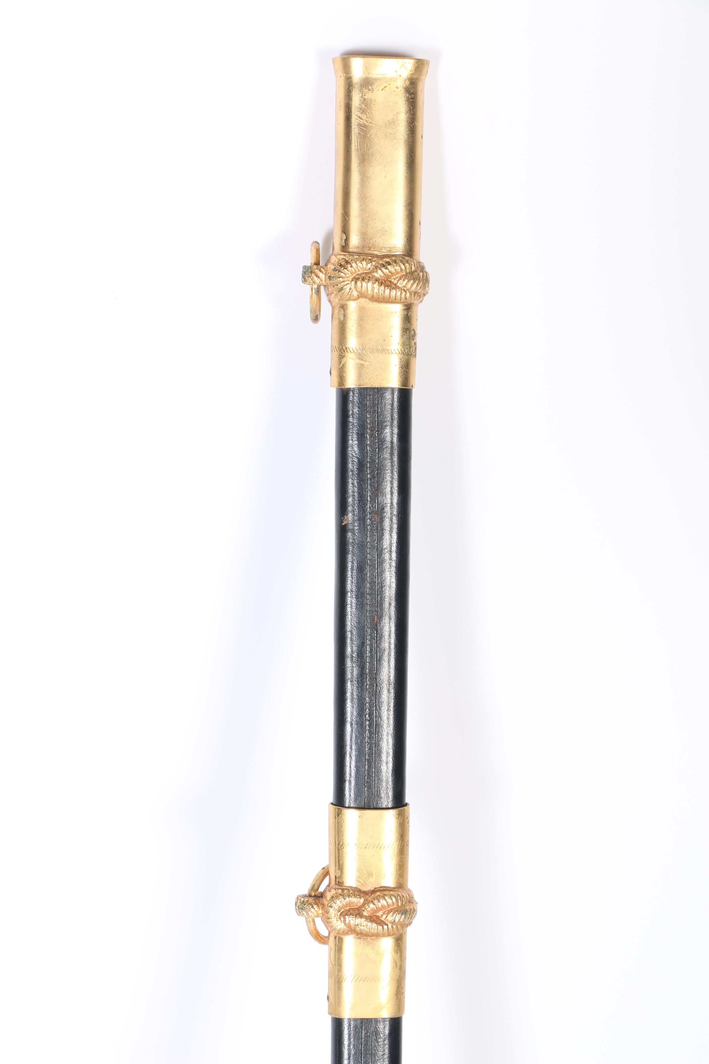 U.S. Navy Officer's Sword With Scabbard