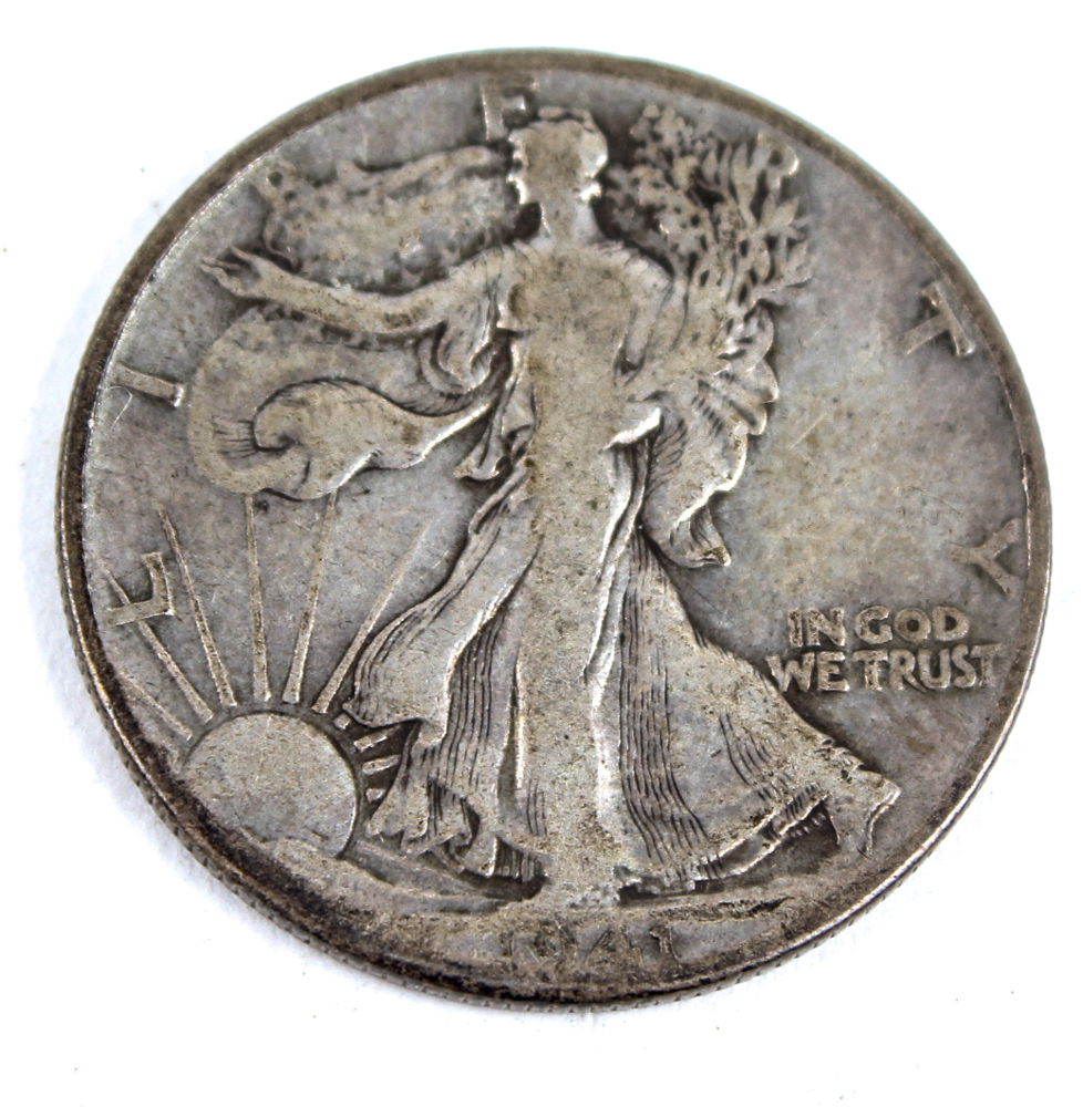 United States Silver Half Dollars Dollars and Quarter