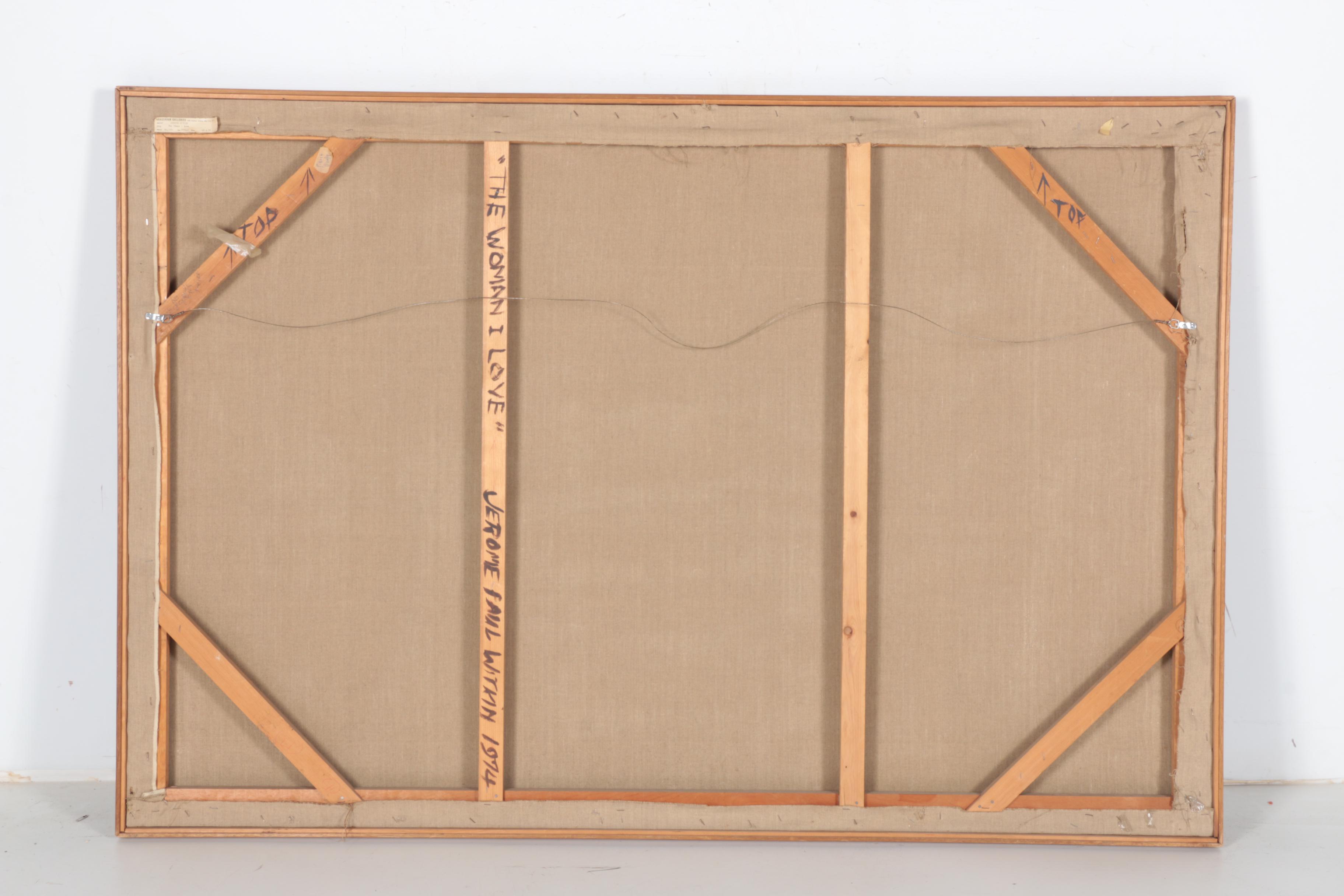 Jerome Witkin Oil Painting "The Woman I Love"