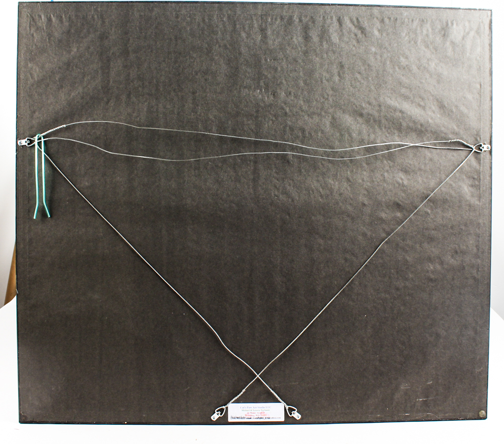 Renee Lavin Pastel Tennis Player