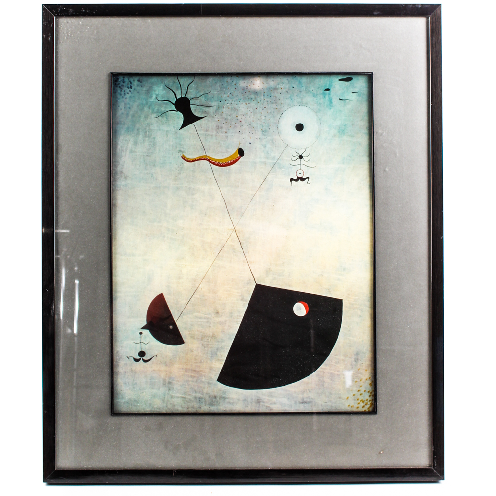 Joan Miro Offset Lithograph