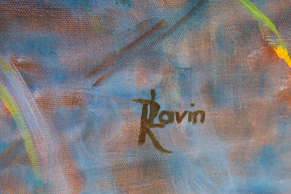 Renee Lavin Acrylic Painting on Canvas