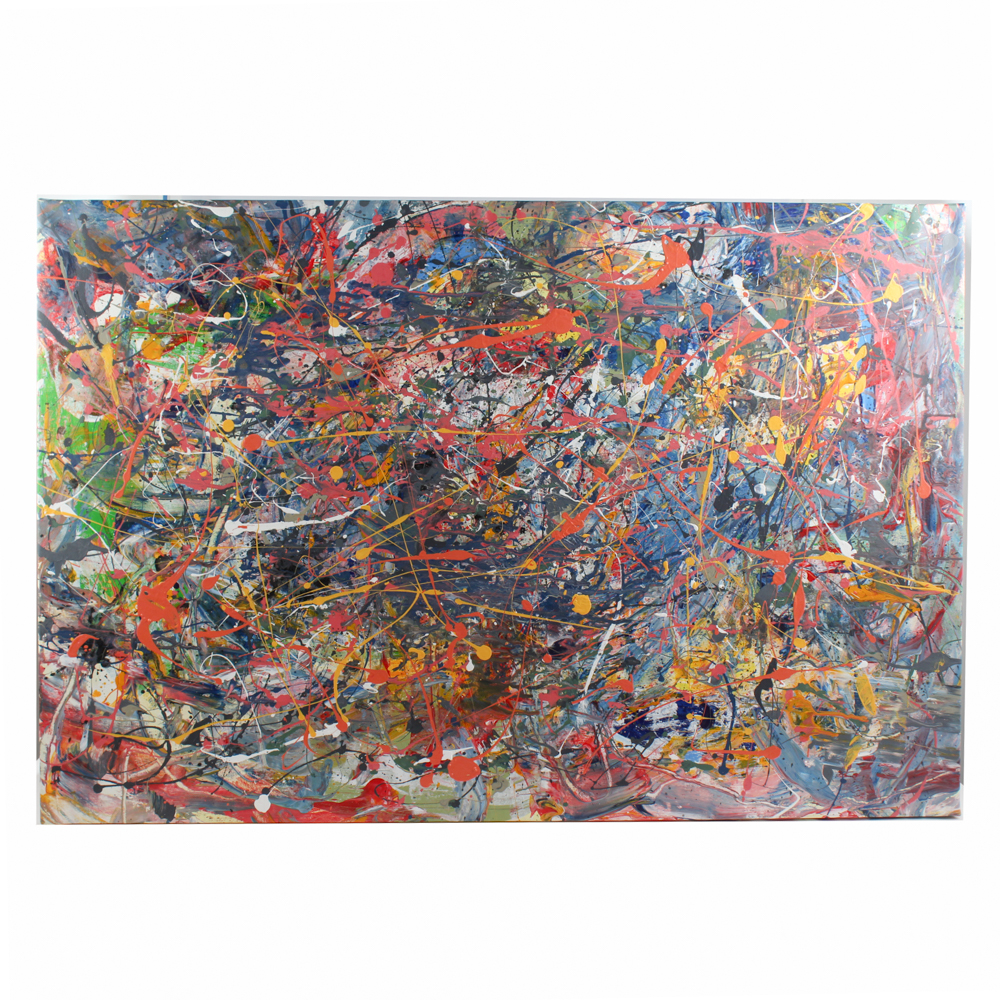 Willig Neumann Abstract Oil on Canvas