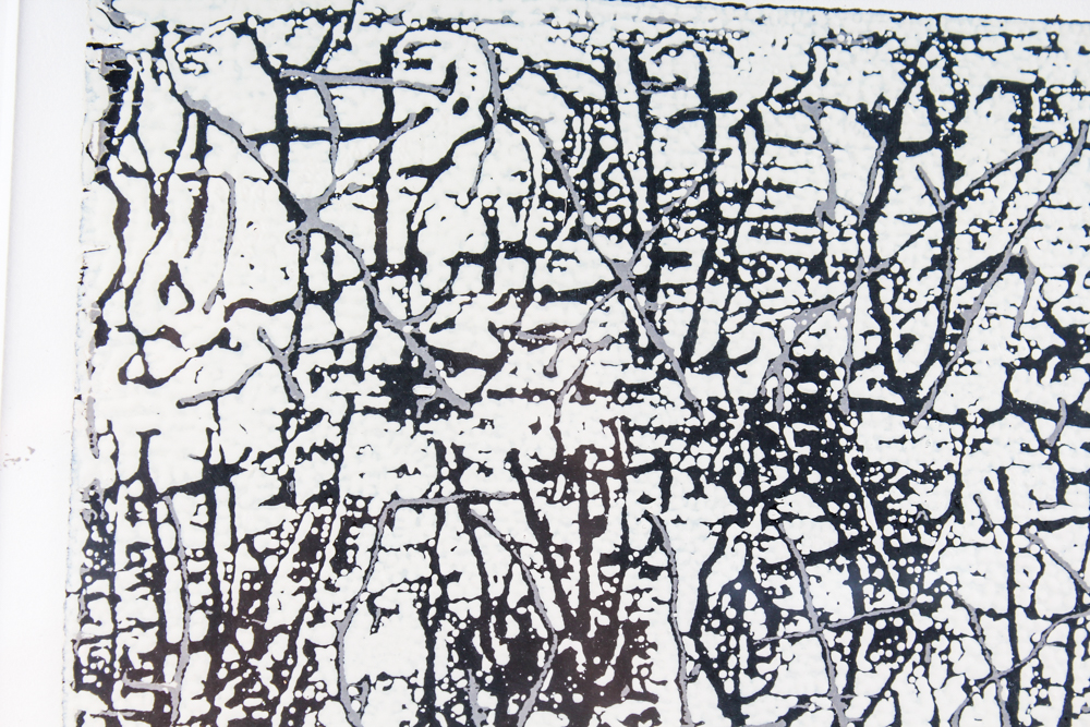 Benny Peace Monoprint "Tablet II #2"