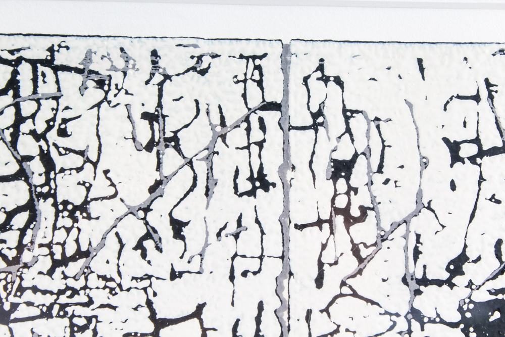 Benny Peace Monoprint "Tablet II #2"