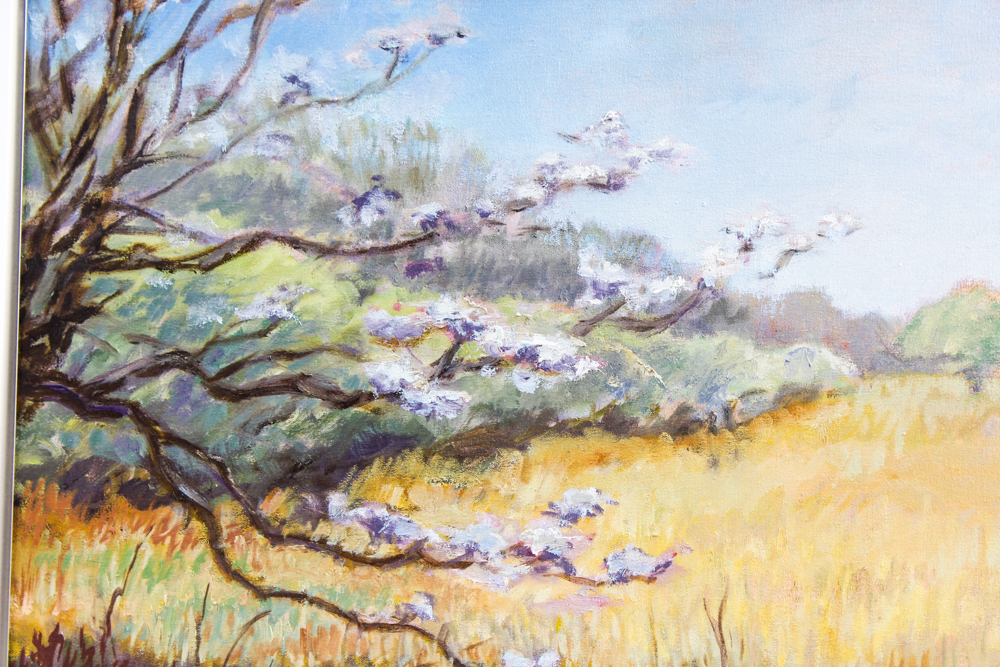 Patricia Jacobsen Oil on Canvas "Flowering Tree"