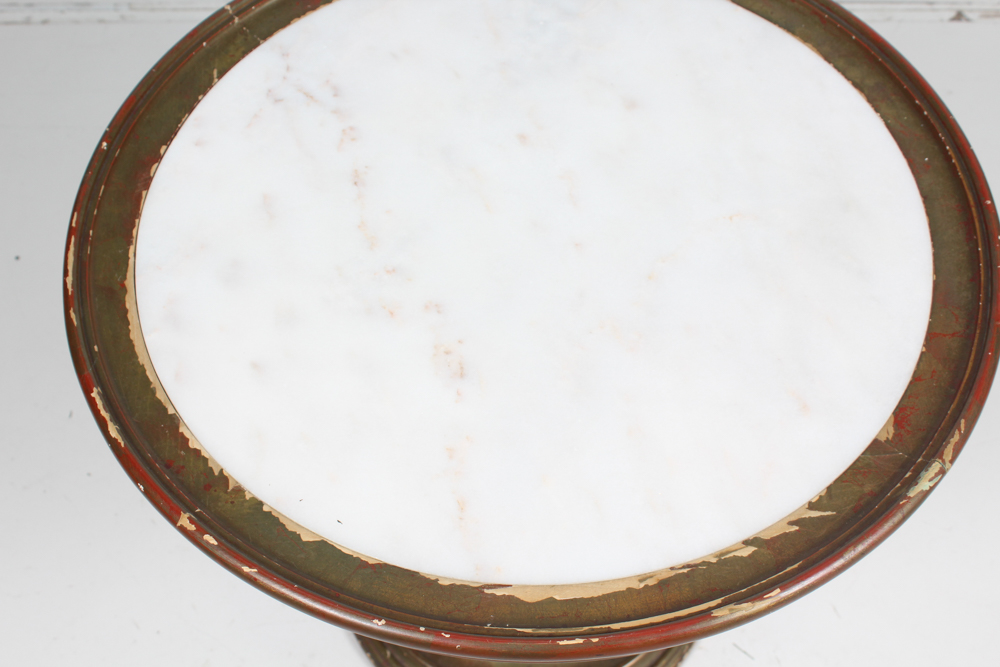 Marble Top Occasional Table