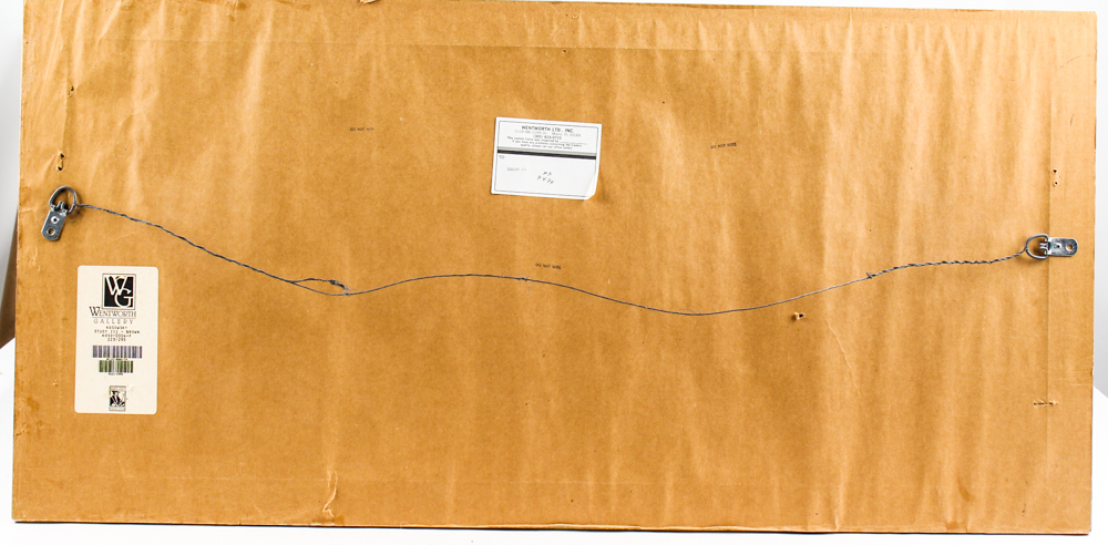 Avinoam Kosowsky Limited Edition Color Lithograph "Study III - Brown"