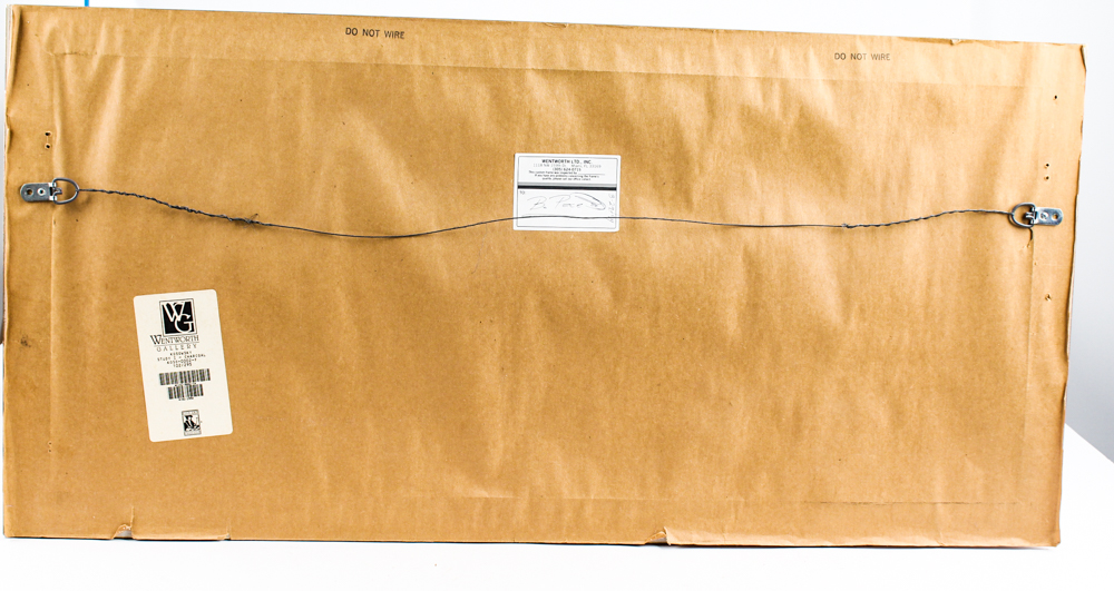 Avinoam Kosowsky Limited Edition Color Lithograph "Study I - Charcoal"