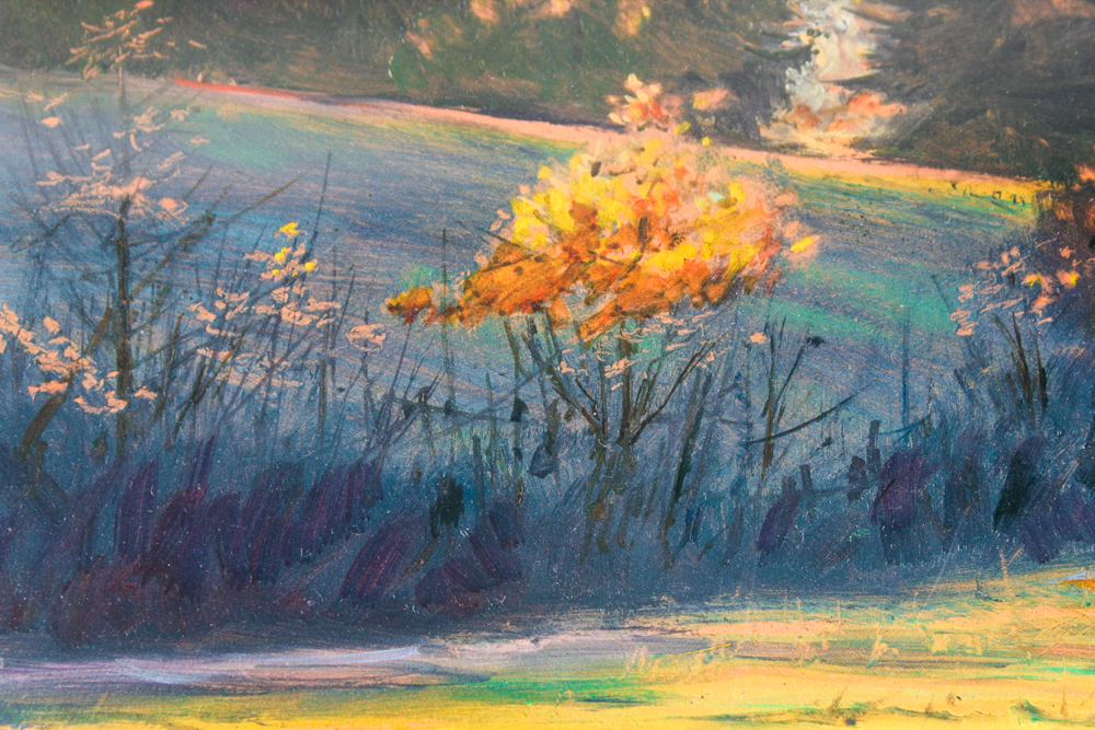 Barry Jeter Limited Edition Color Lithograph "Highlands Autumn"