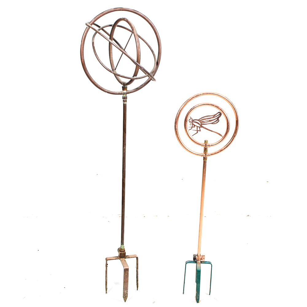 Copper Garden Sprinklers
