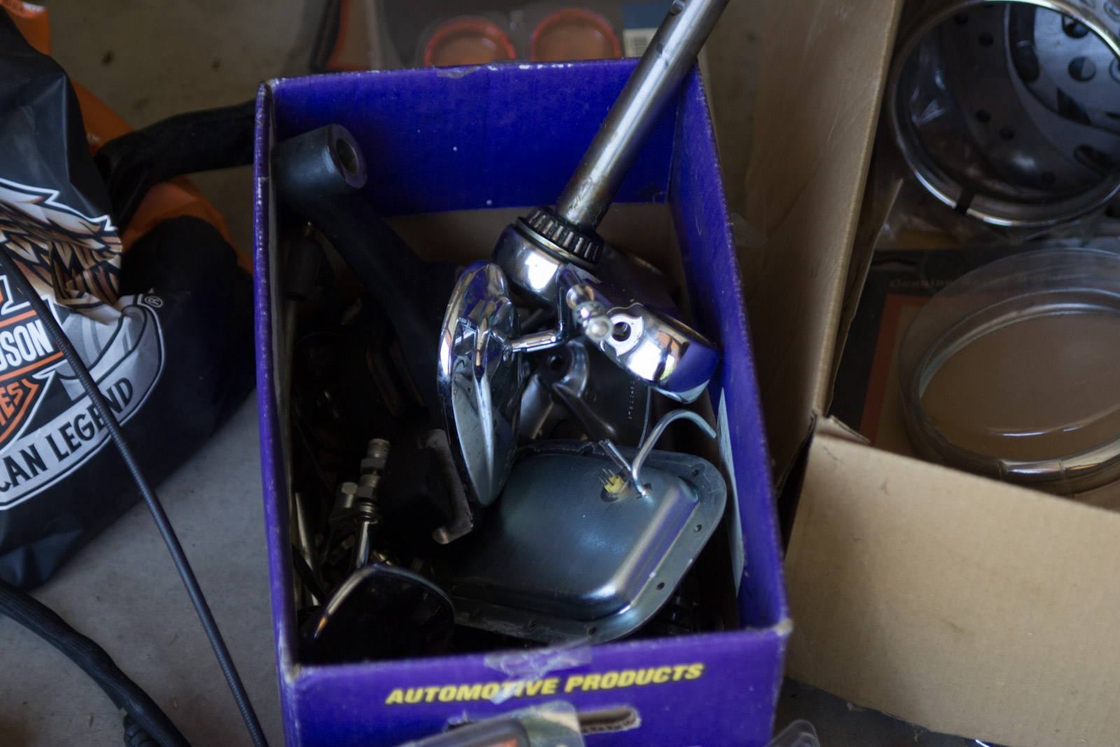 Harley-Davidson Motorcycle Parts Assortment