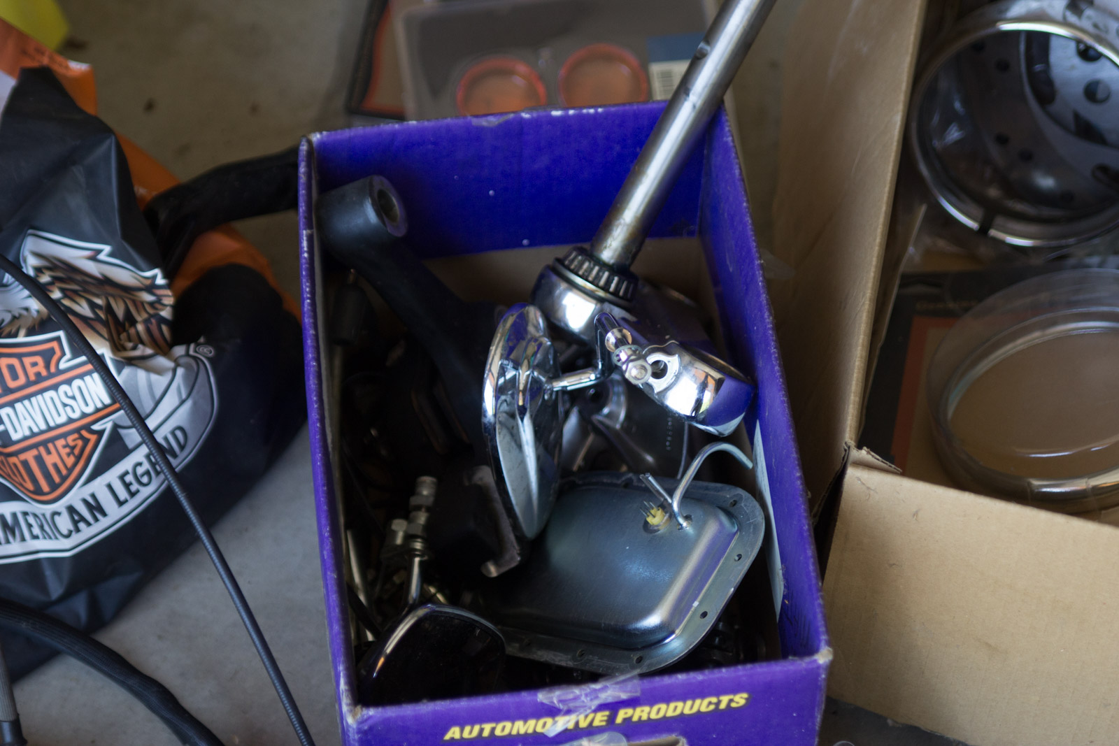 Harley-Davidson Motorcycle Parts Assortment