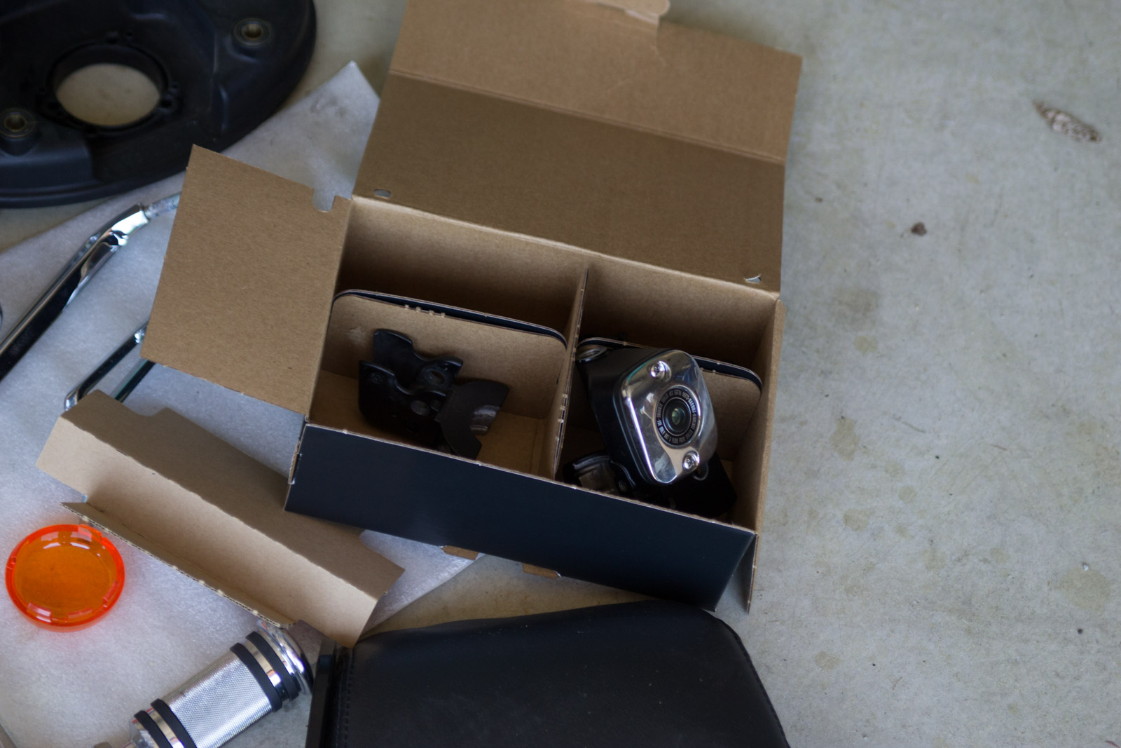 Harley-Davidson Motorcycle Parts Assortment