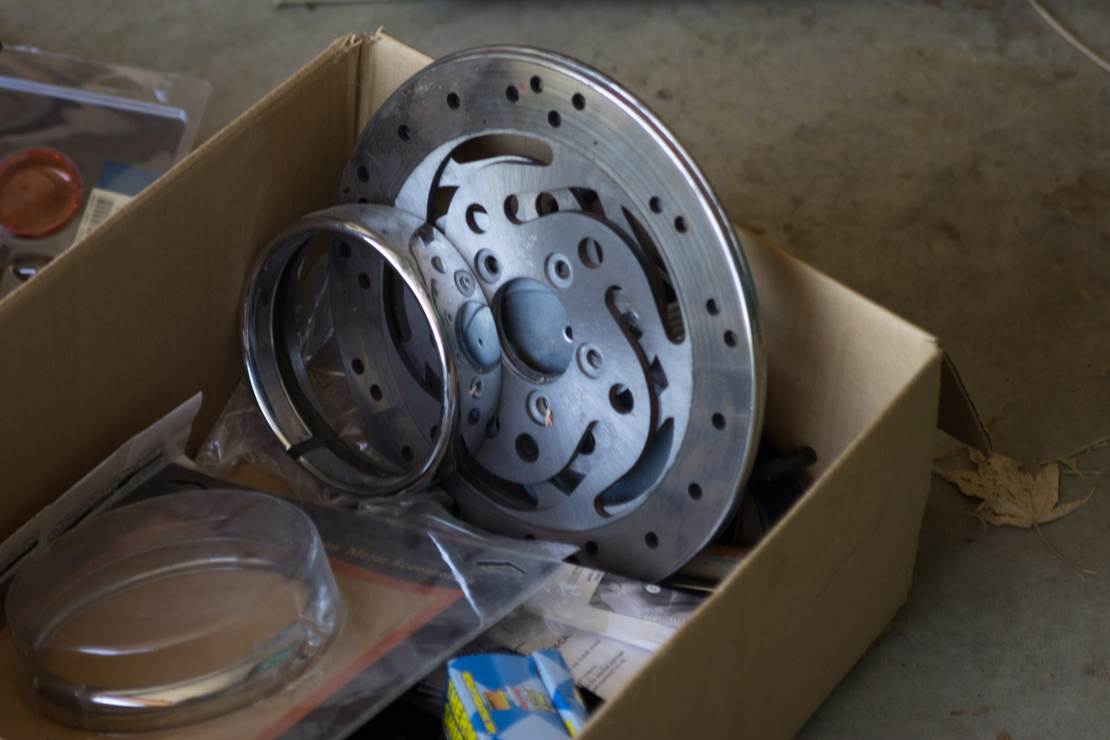 Harley-Davidson Motorcycle Parts Assortment