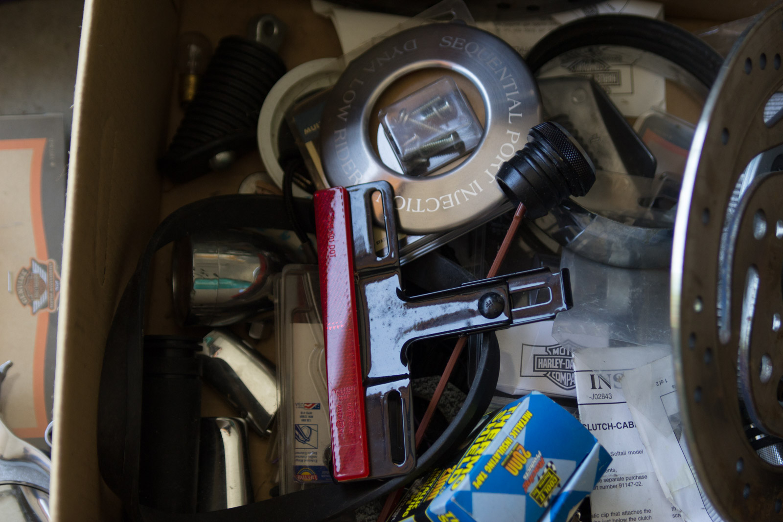 Harley-Davidson Motorcycle Parts Assortment