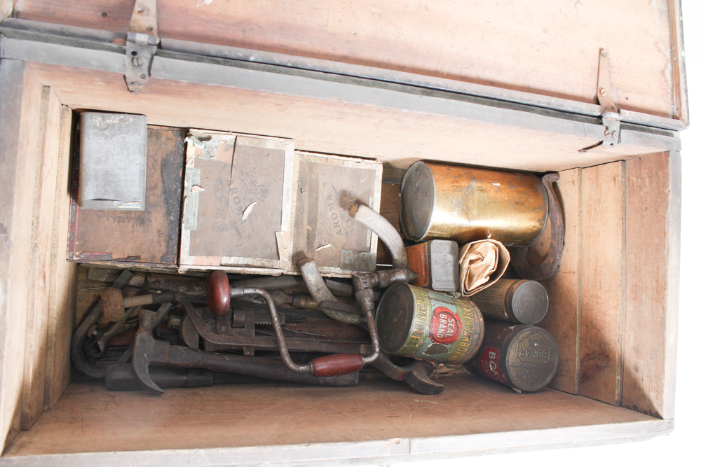 Vintage Tool Chest and Tools