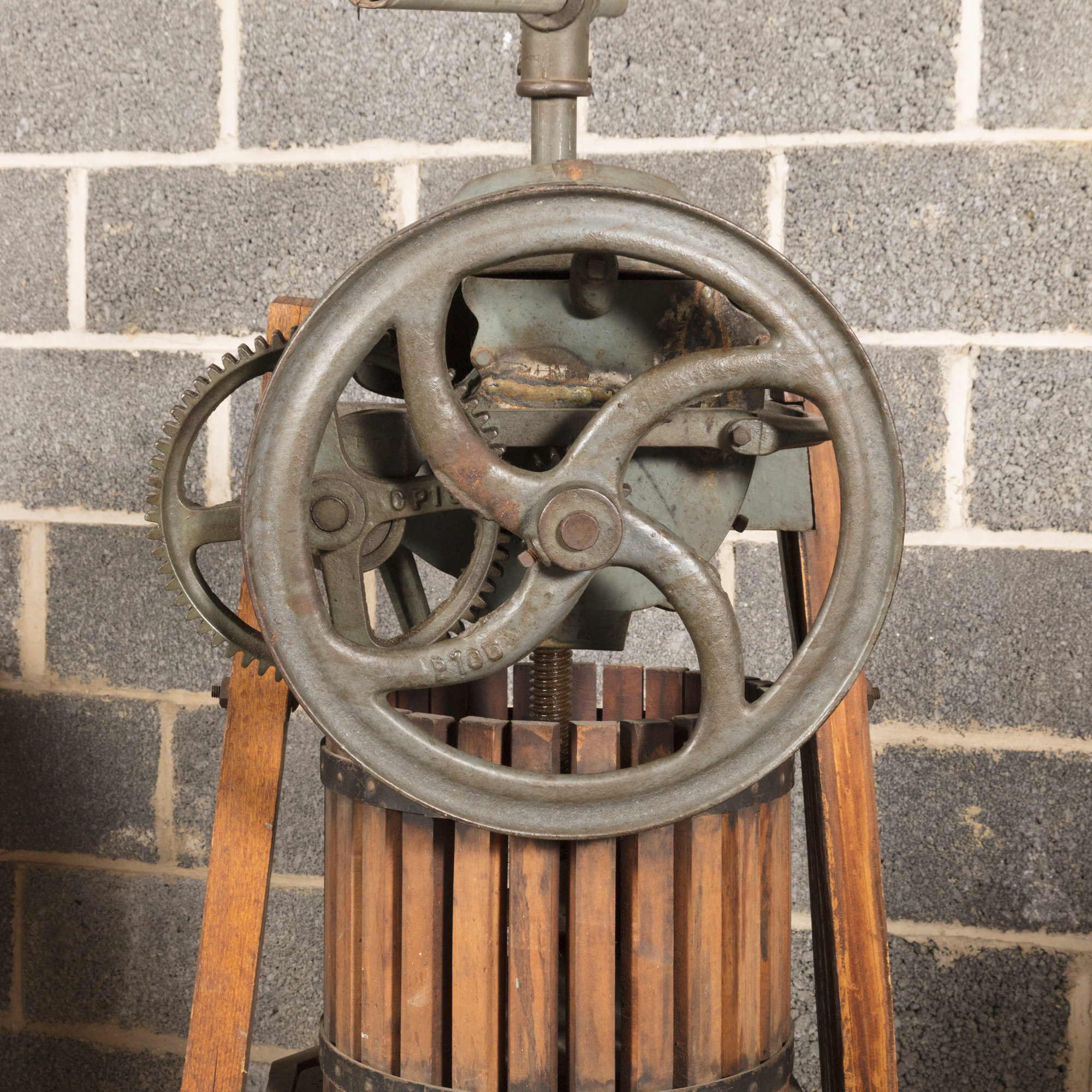 Vintage Single Tub Fruit Press