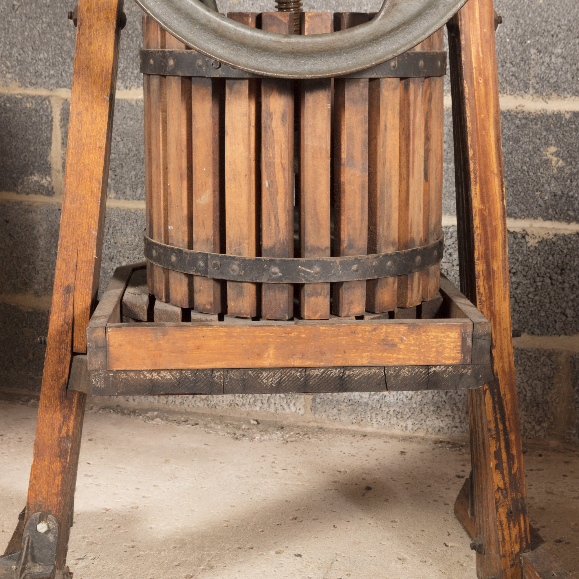 Vintage Single Tub Fruit Press