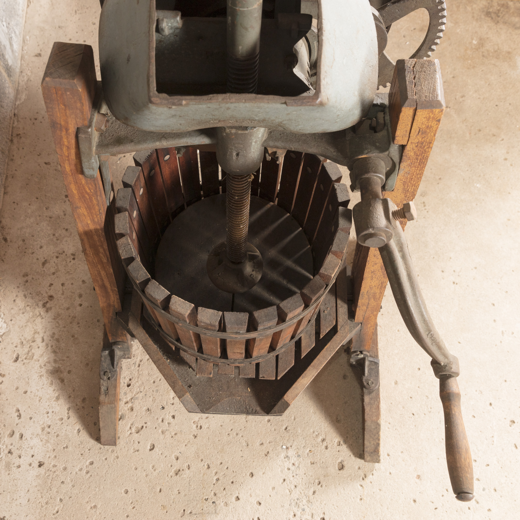 Vintage Single Tub Fruit Press