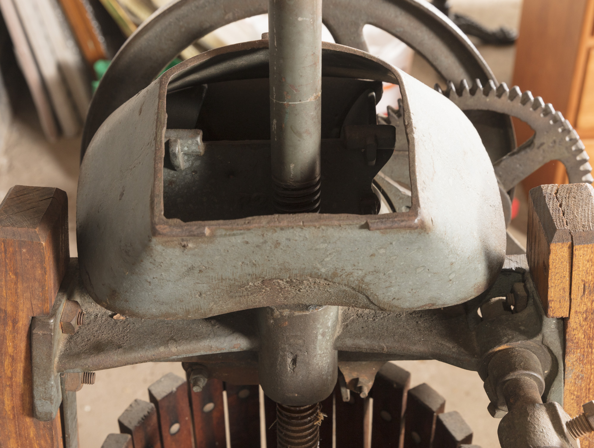 Vintage Single Tub Fruit Press