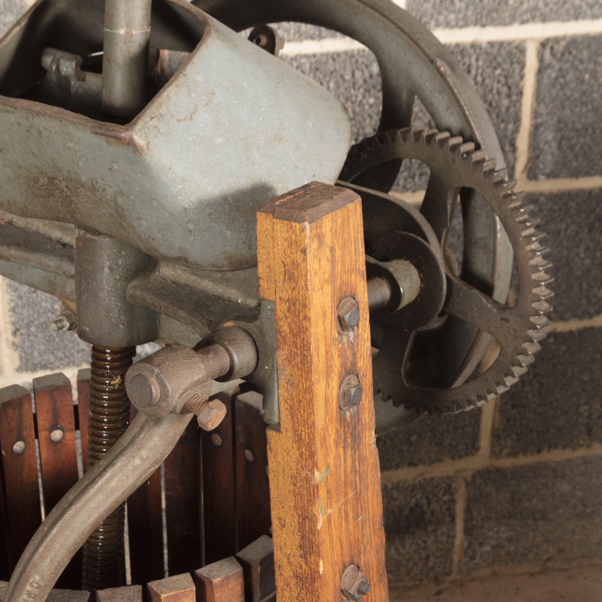 Vintage Single Tub Fruit Press