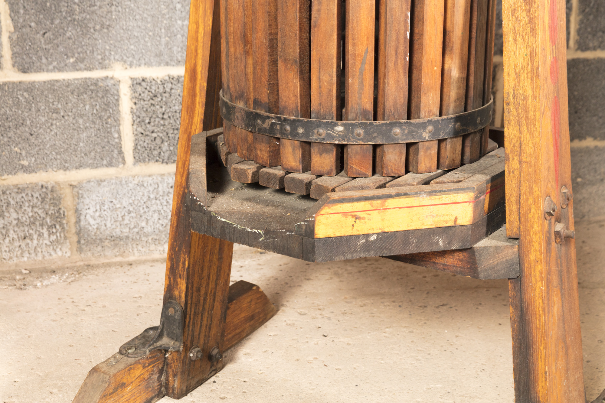 Vintage Single Tub Fruit Press