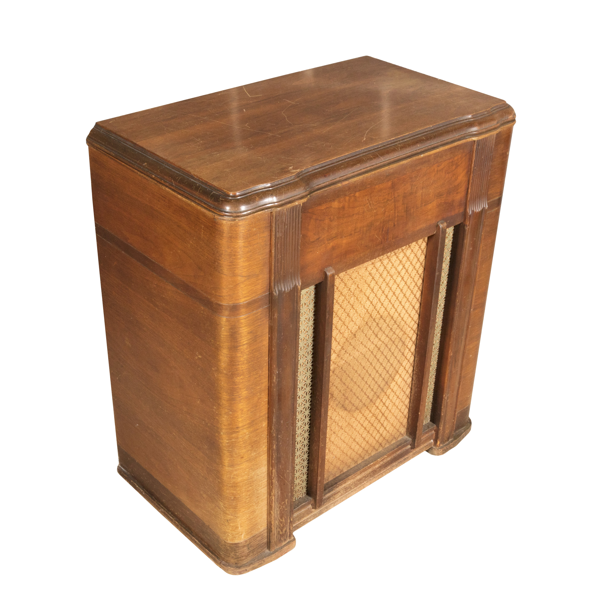 Crosley Radio with Turntable in Wooden Cabinet