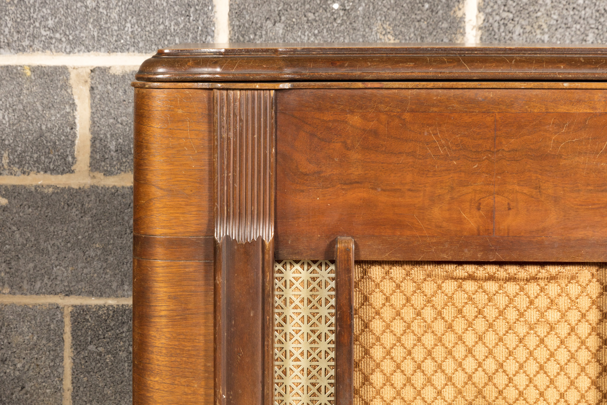 Crosley Radio with Turntable in Wooden Cabinet