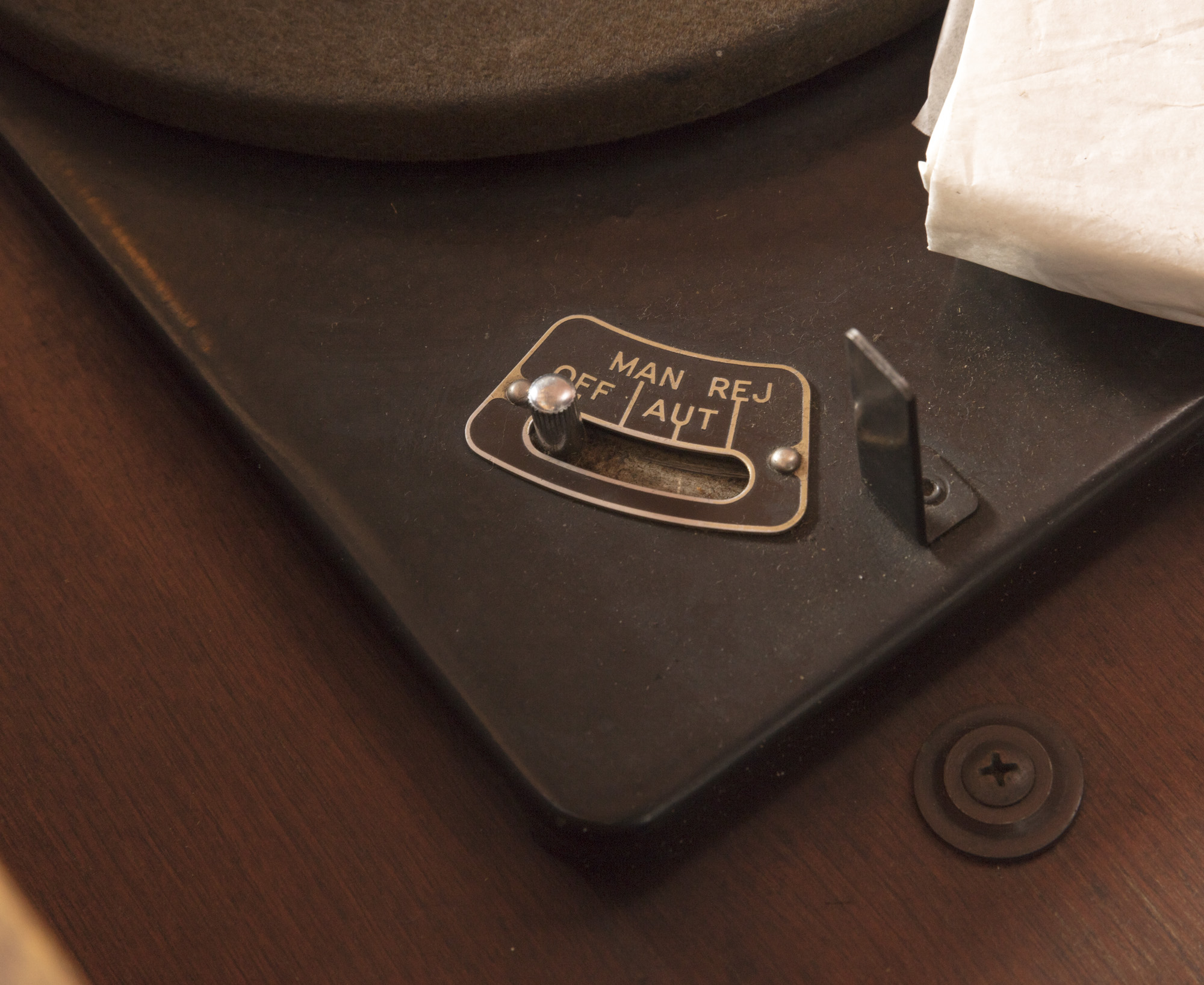 Crosley Radio with Turntable in Wooden Cabinet