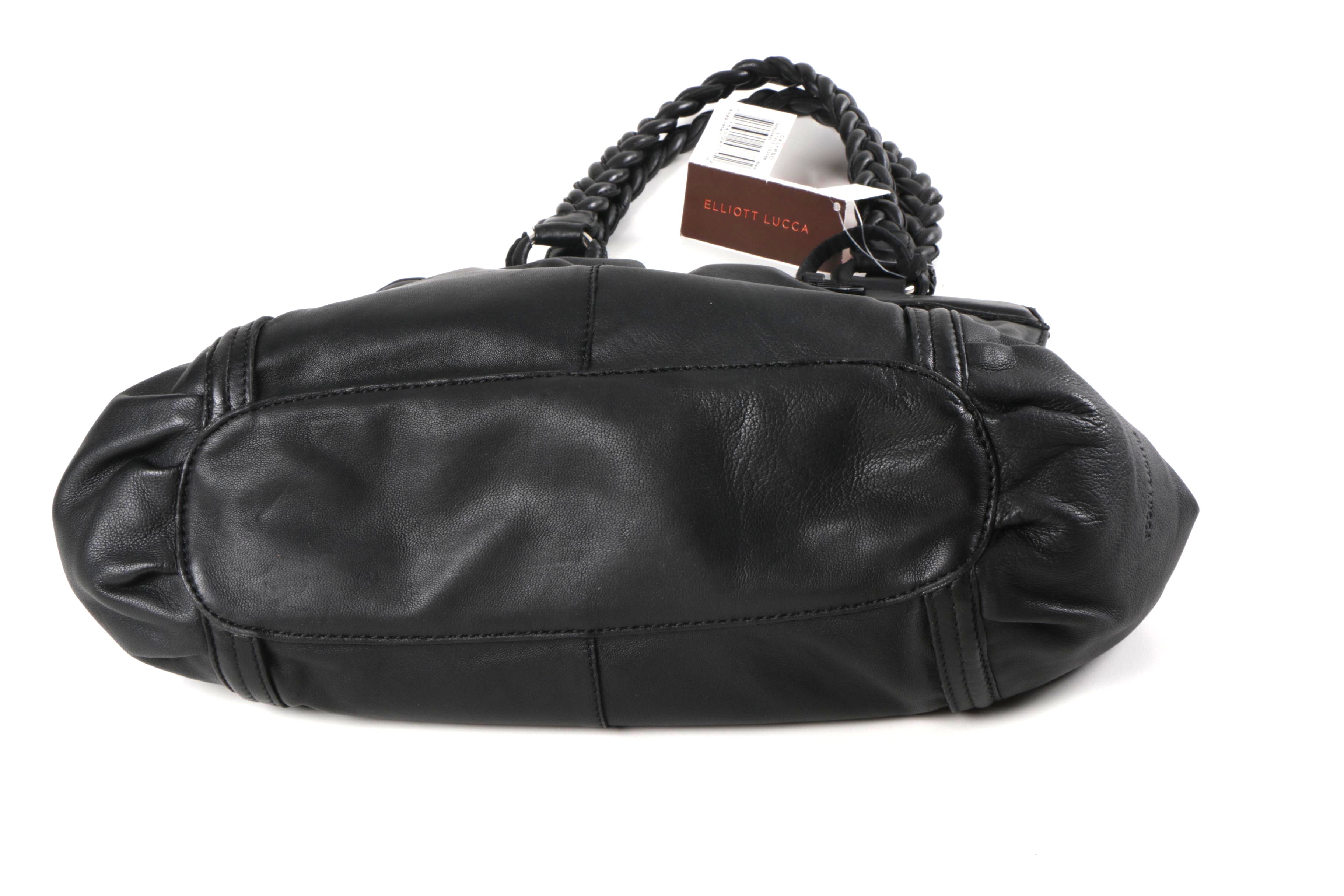 Pair of Elliott Lucca Black Leather Bags