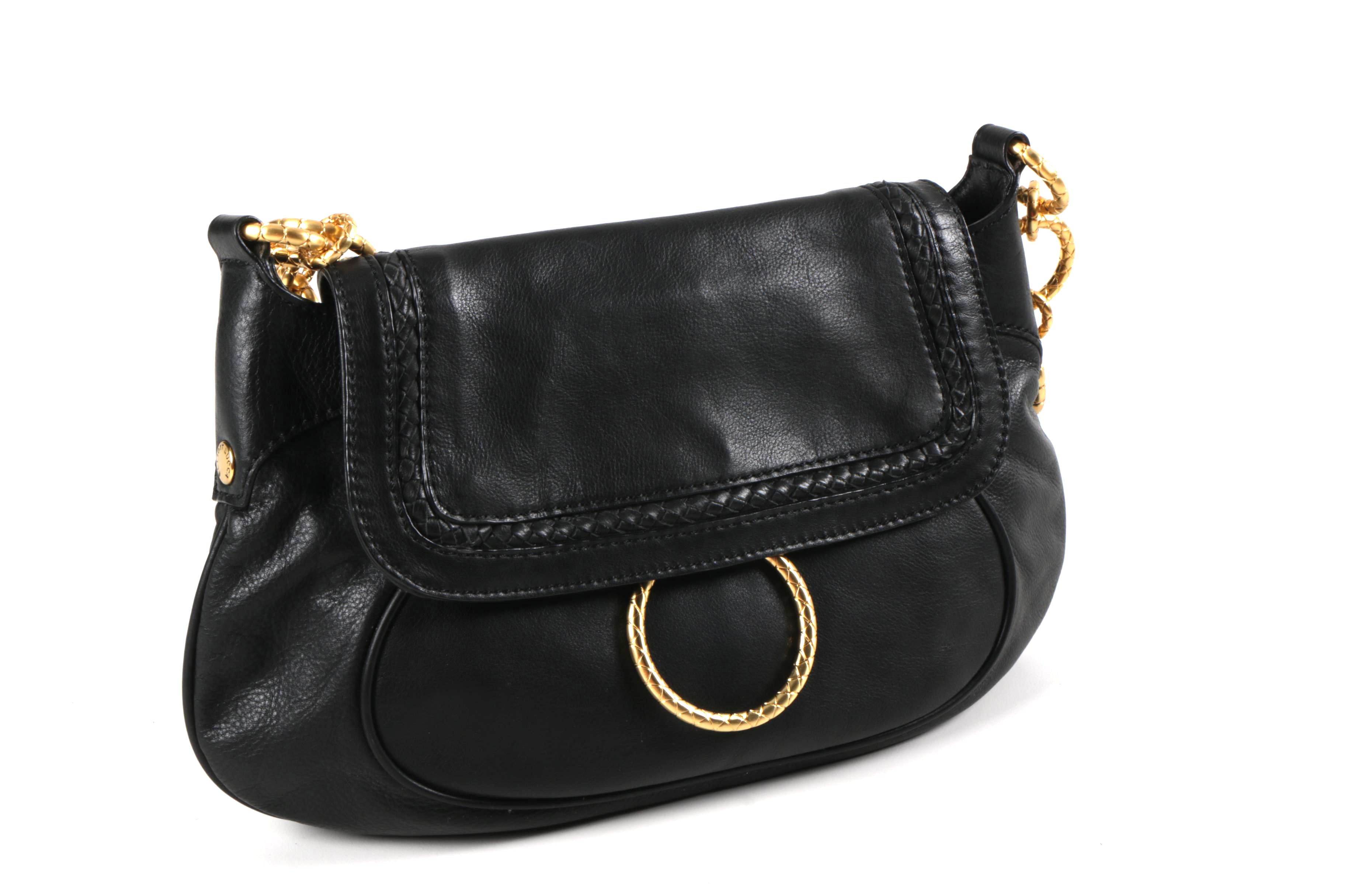 Pair of Elliott Lucca Black Leather Bags