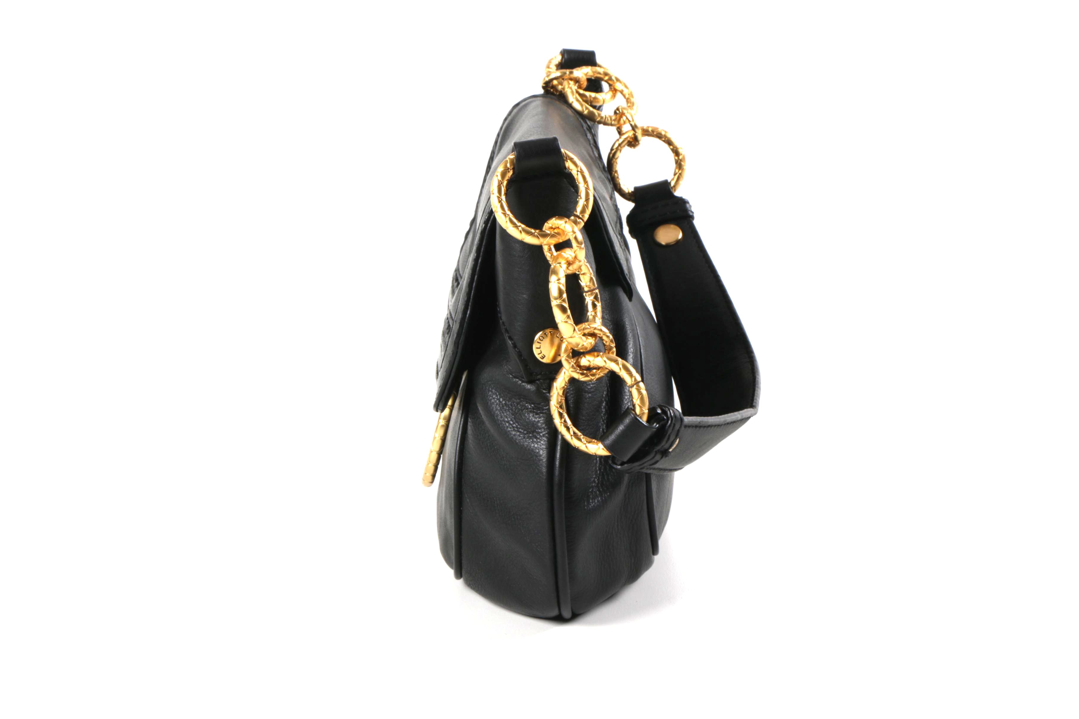 Pair of Elliott Lucca Black Leather Bags