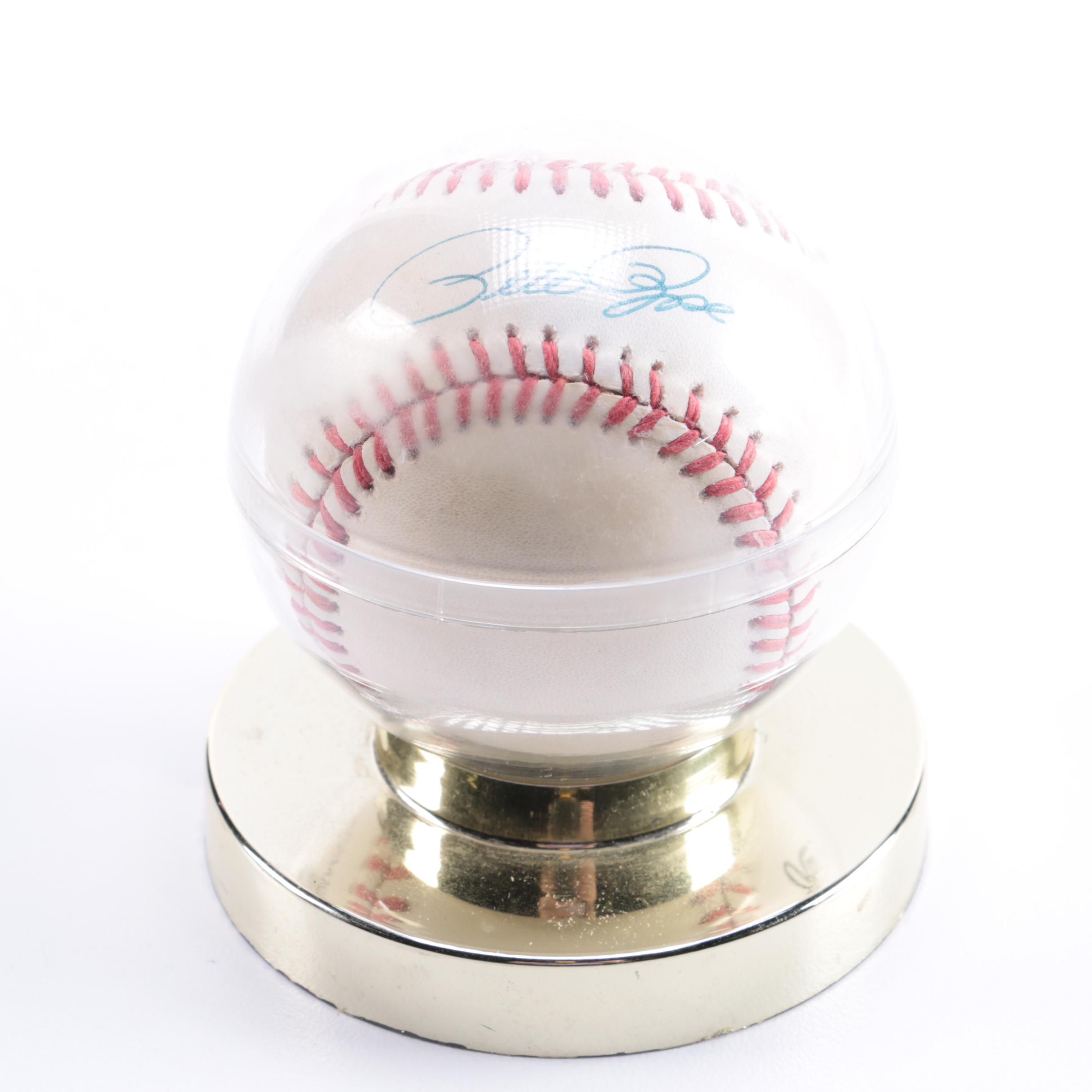 Pete Rose Signed Baseball