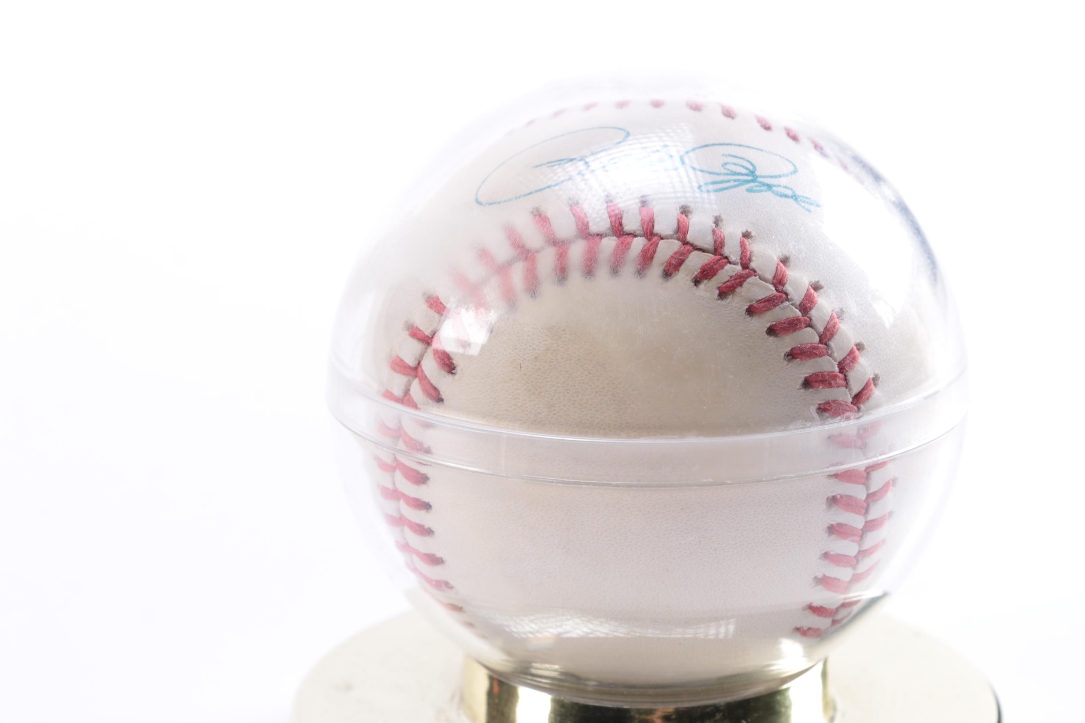 Pete Rose Signed Baseball