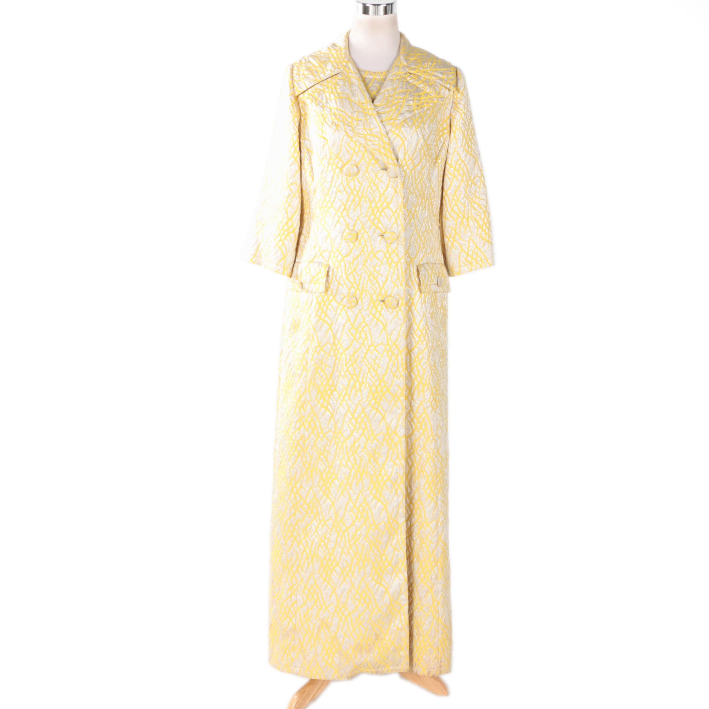 Vintage Dress and Coat Set