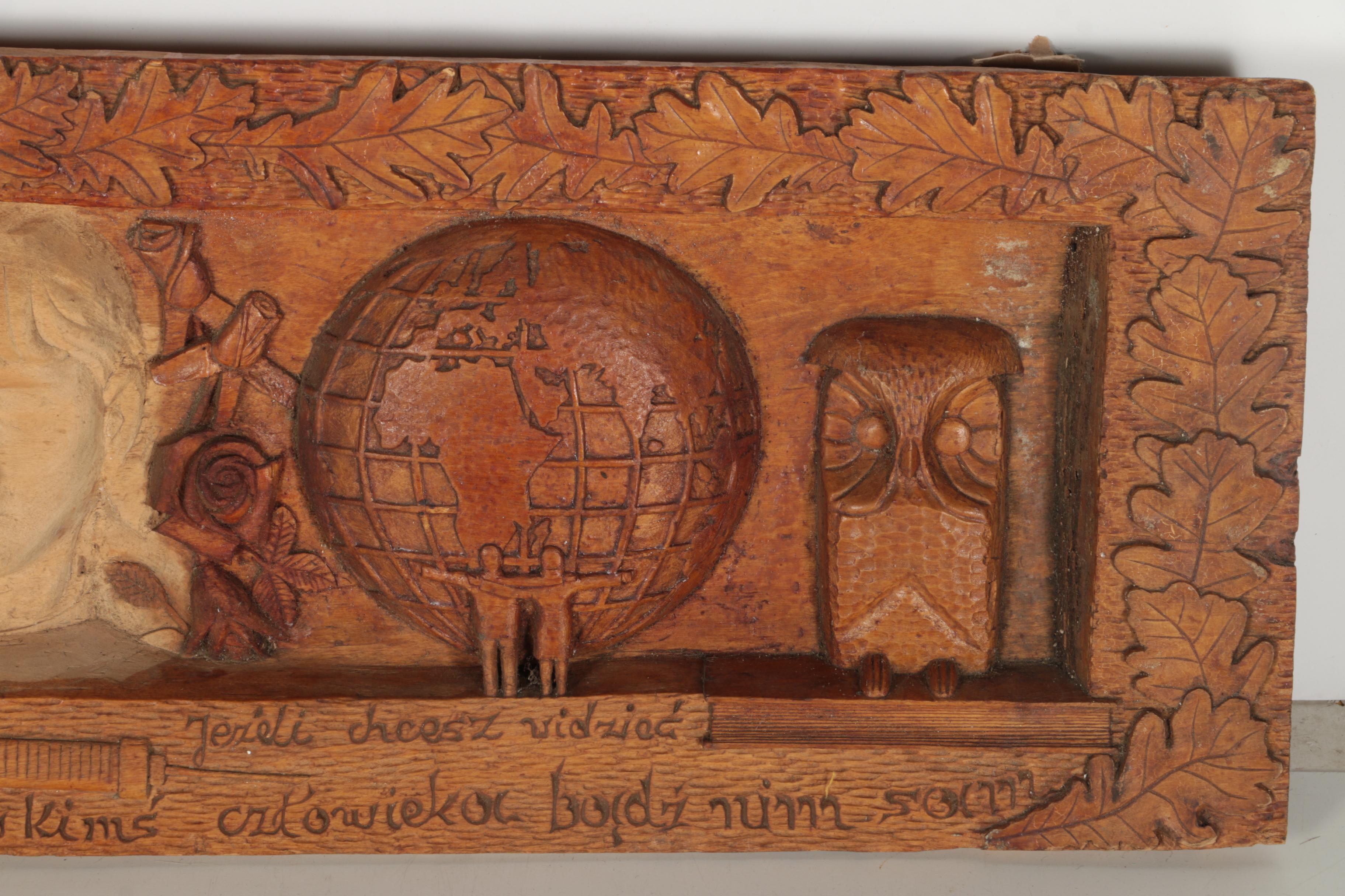 Polish Carved Wooden Folk Art